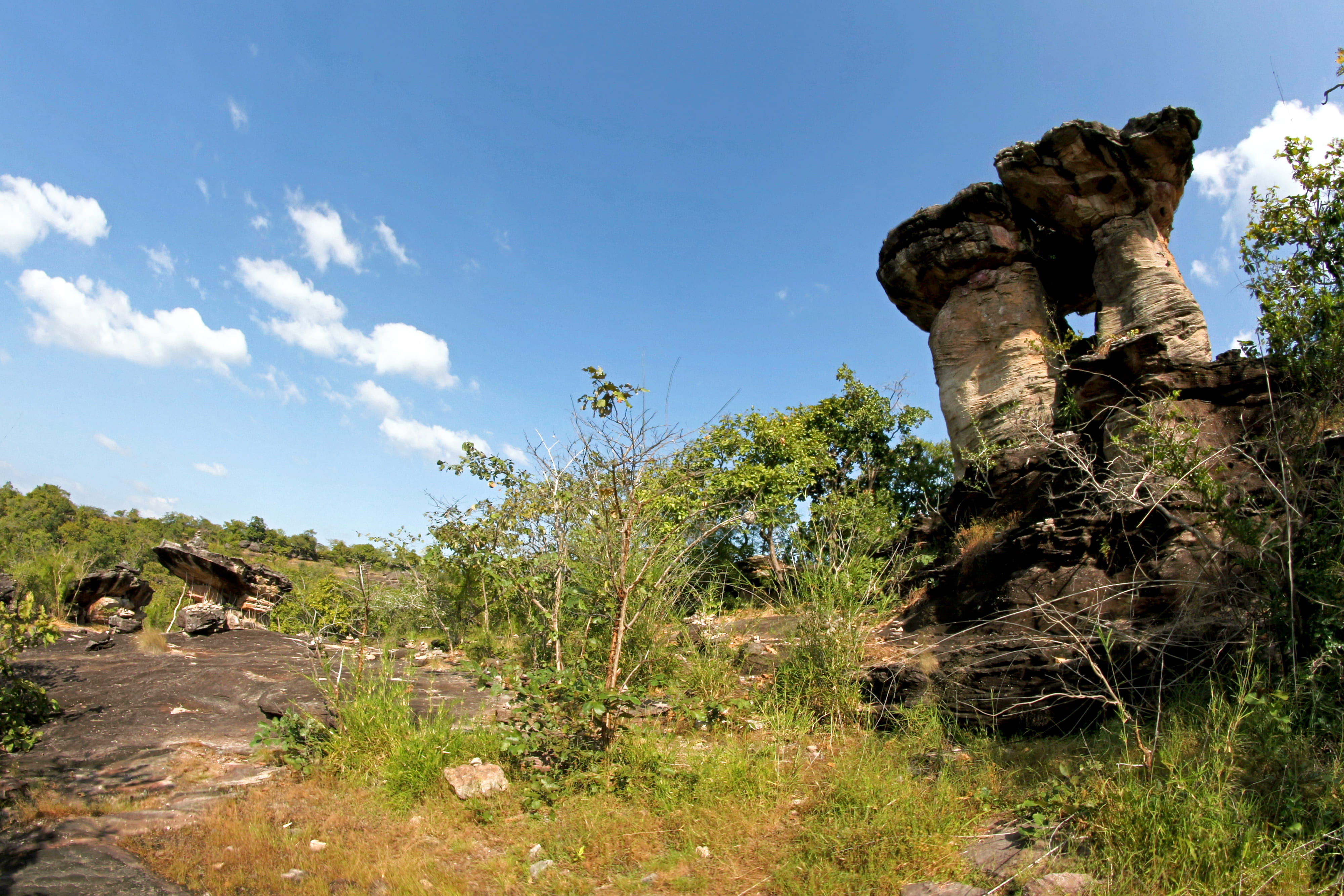 landscape, sky, clouds, rocks, daylight, environment, grass, outdoors