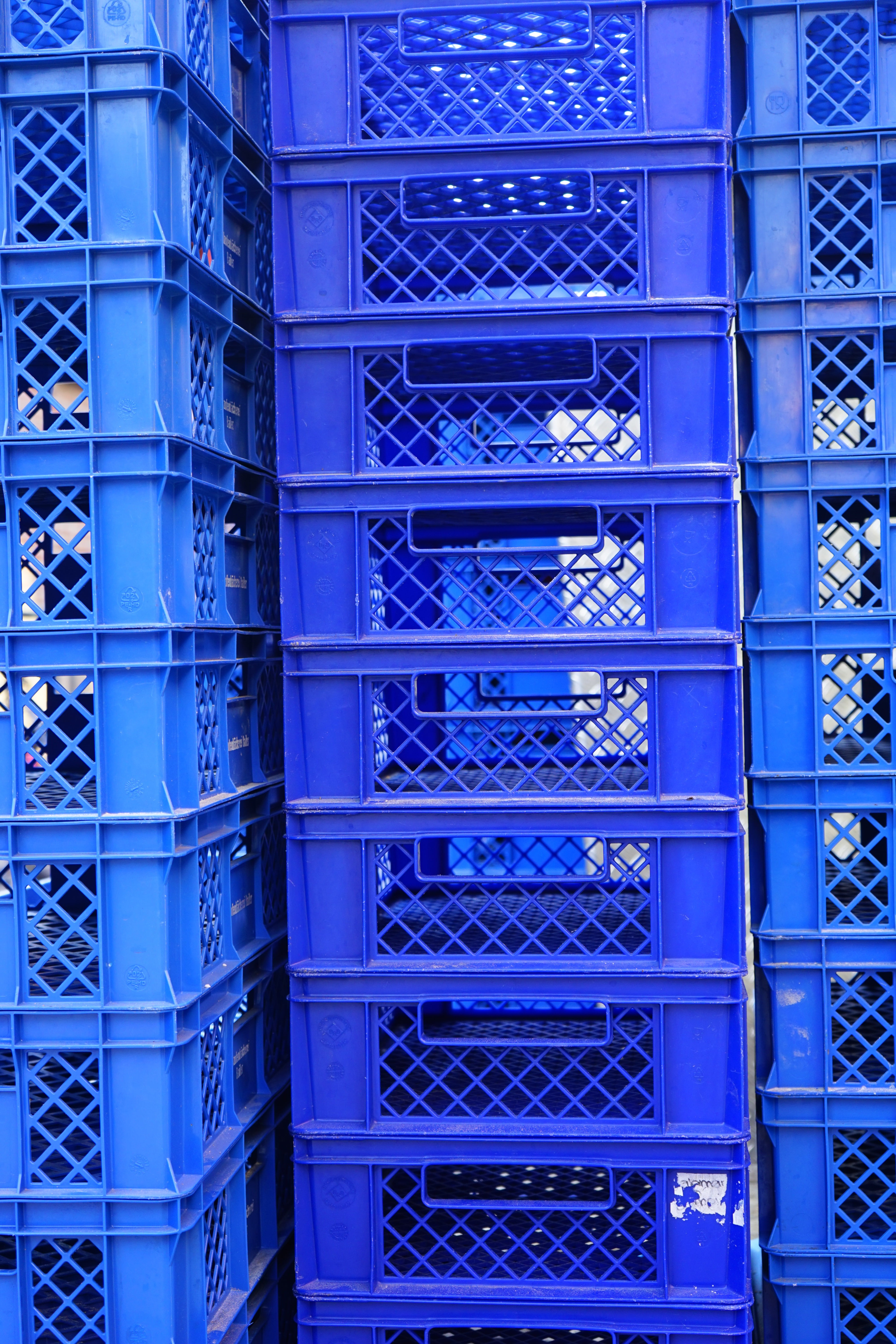 boxes, stack boxes, stacking boxes, blue, stacked, transport crates