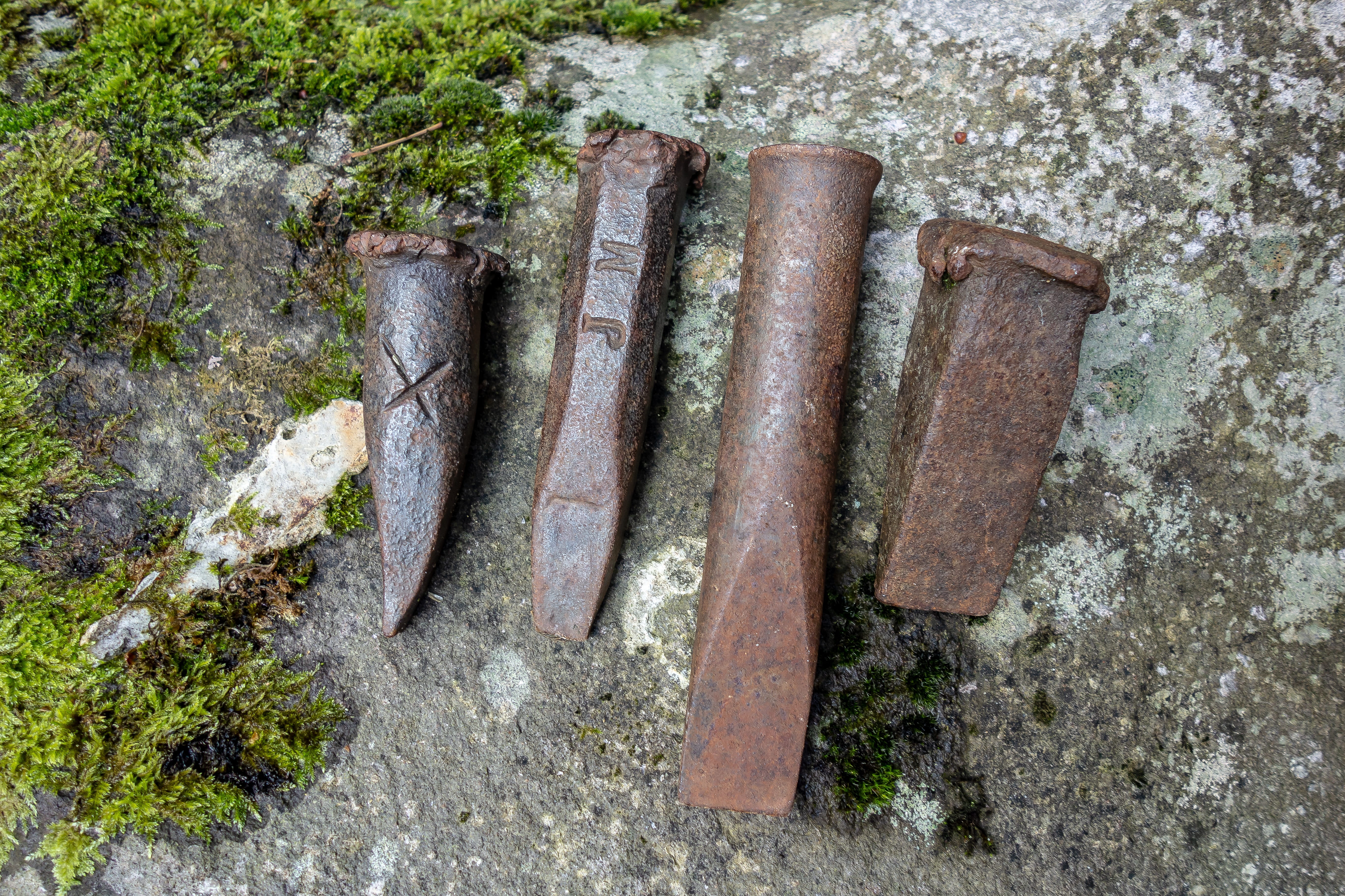 tool, chisel, knife, pointe, rust, former, high angle view