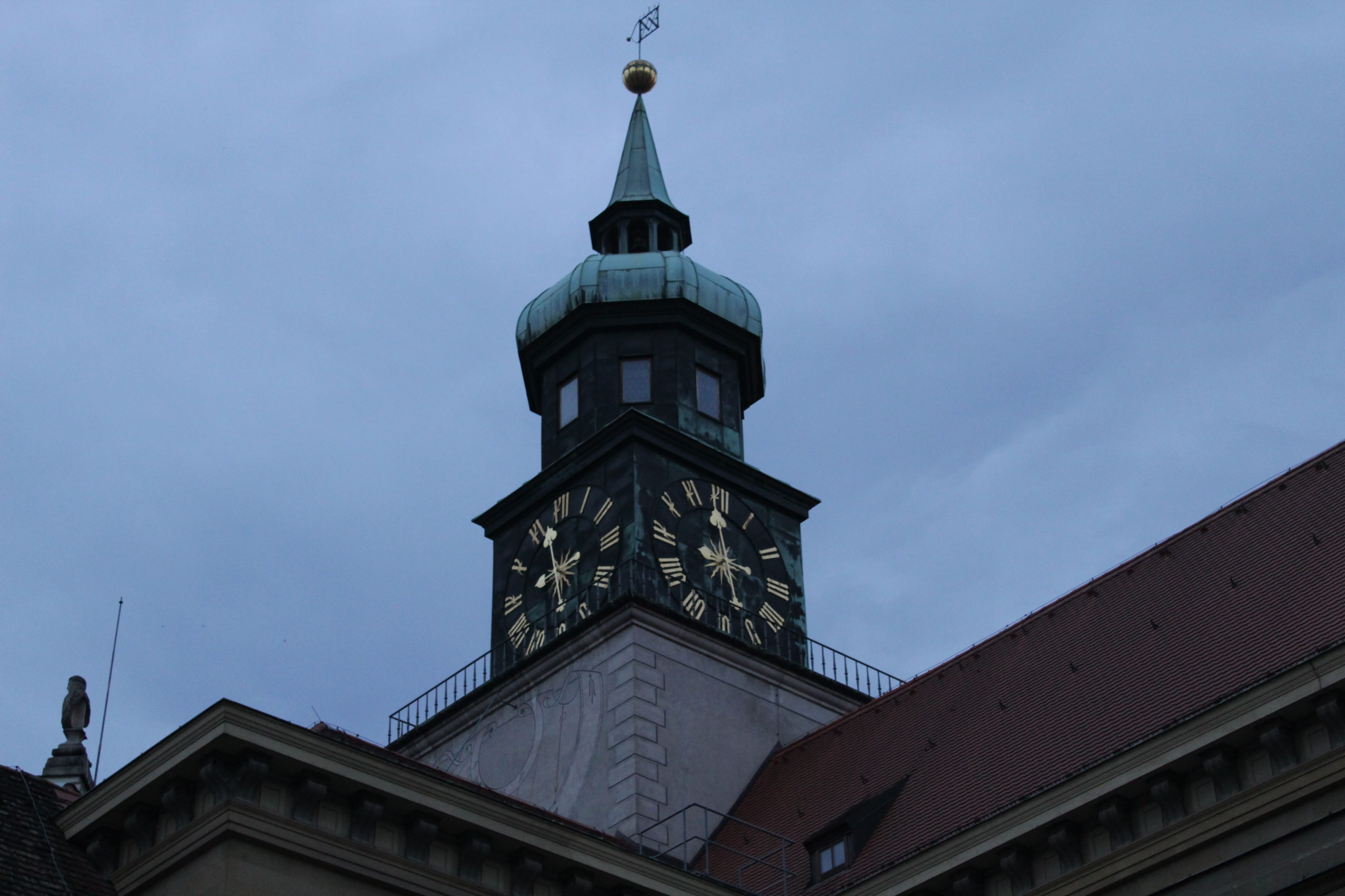 church, tower, clock, built structure, architecture, building exterior