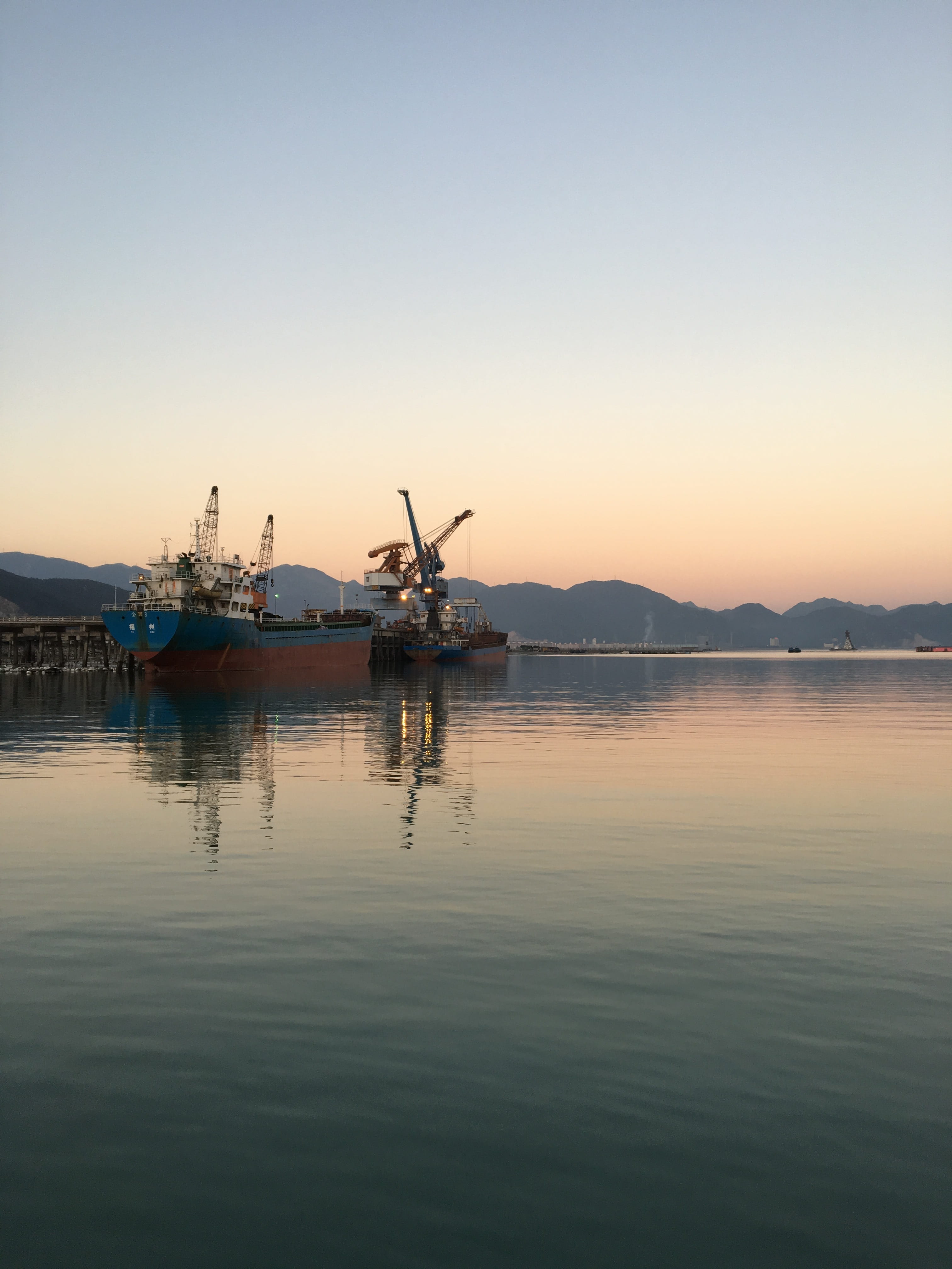 Fujian, Beach, Sunset, reflection, sky, dusk, water, outdoors