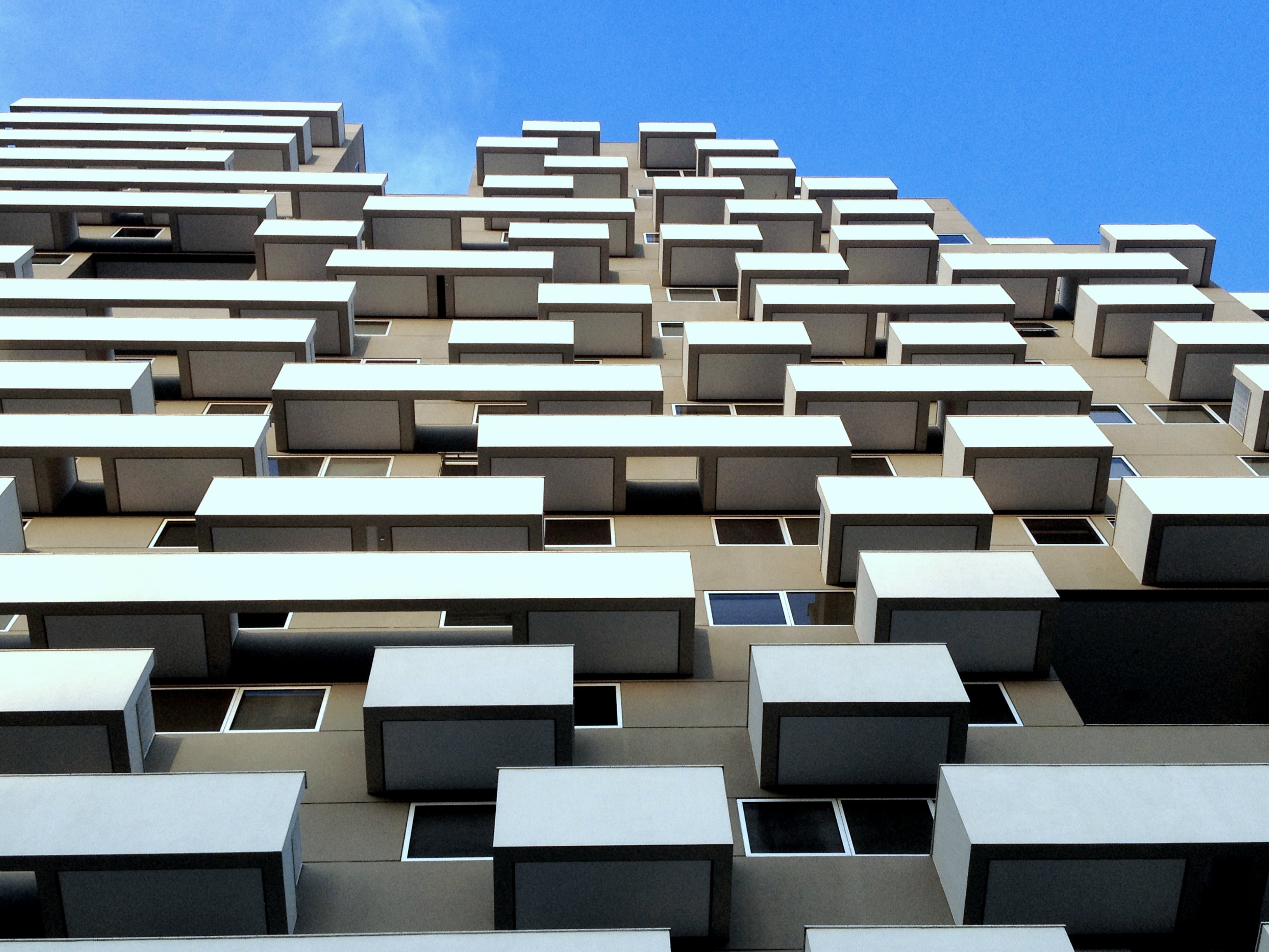 architecture, building, low angle shot, perspective, windows