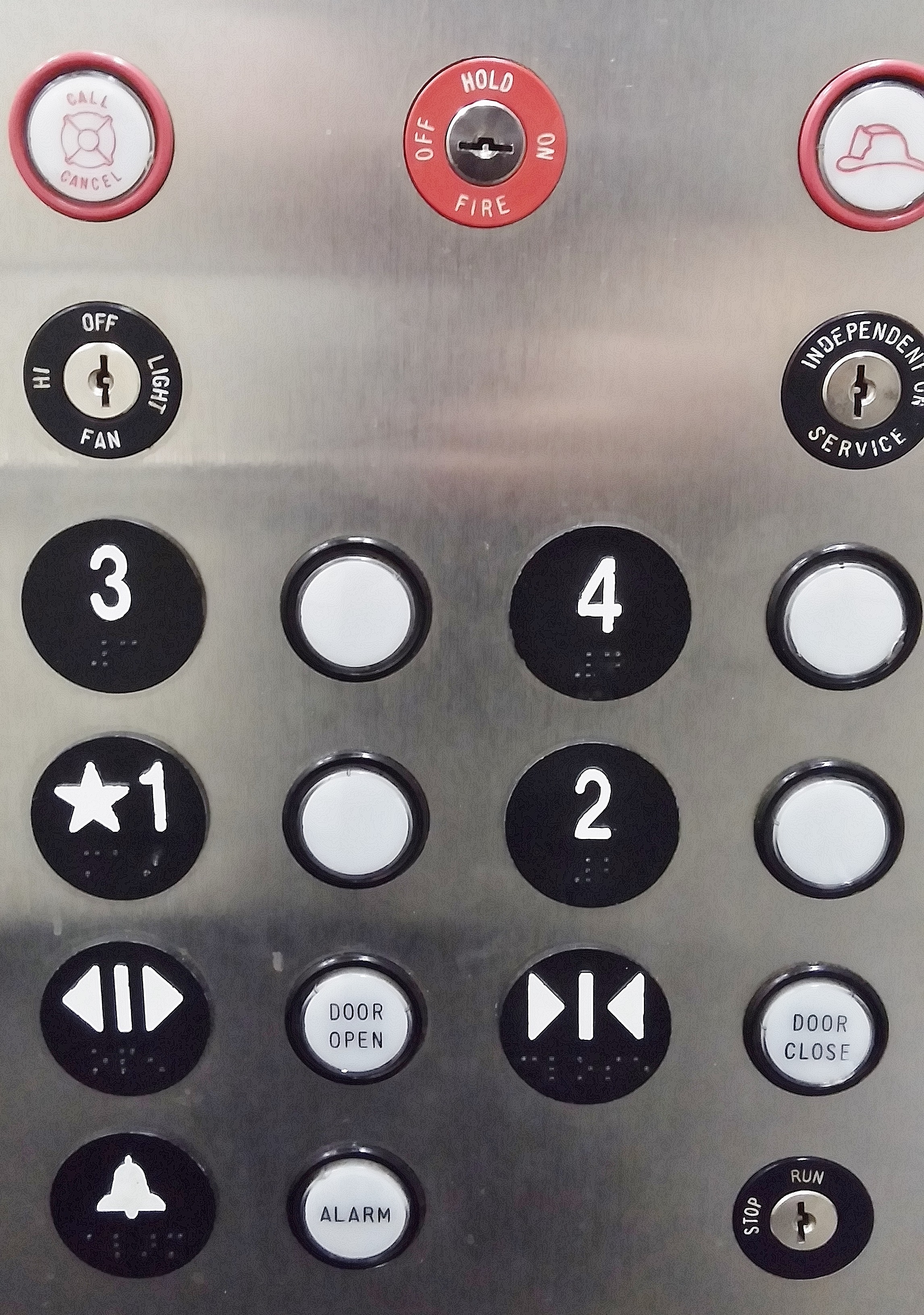 elevator buttons, panel, press, push, full frame, indoors, no people