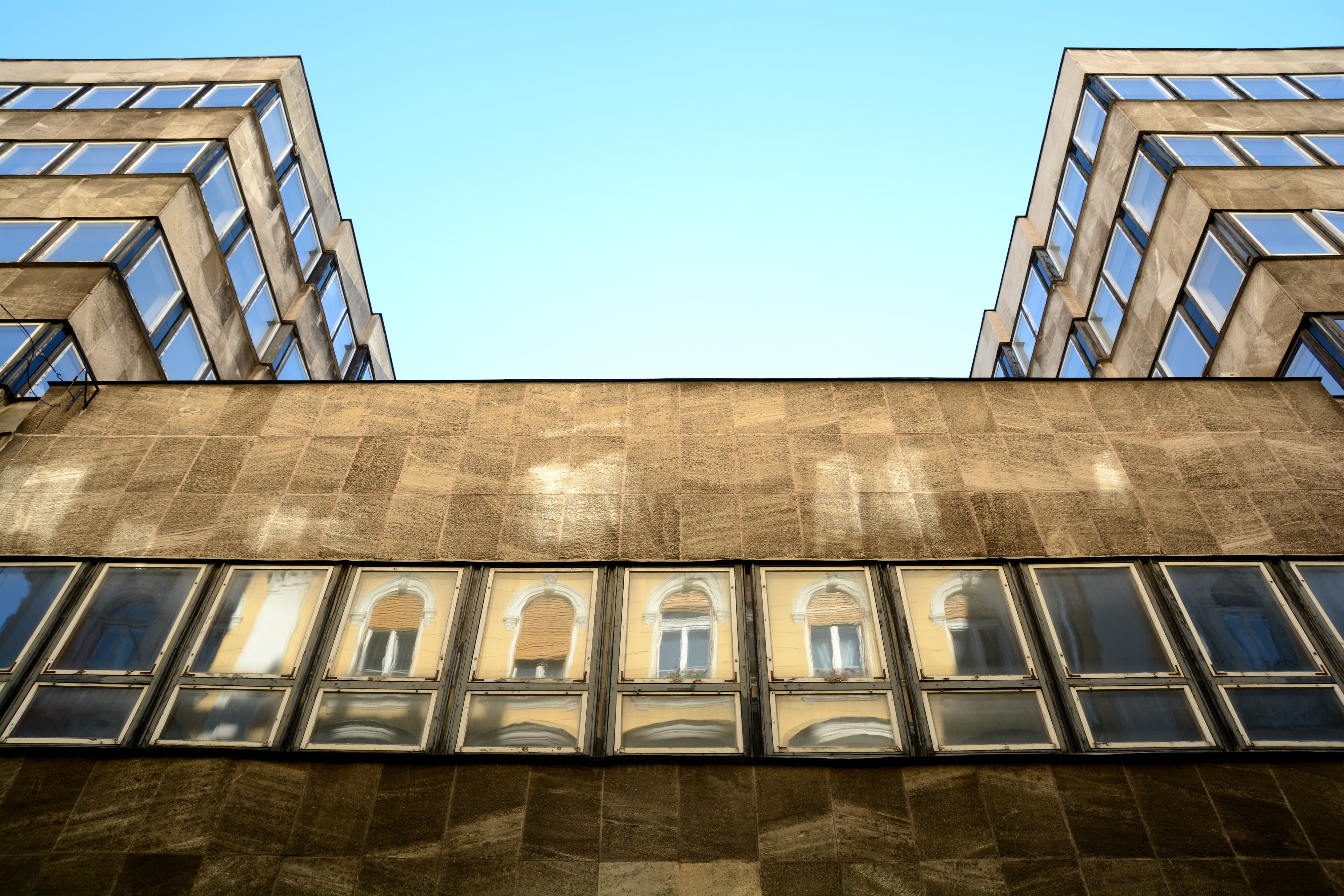 building, window, reflection, architecture, built structure