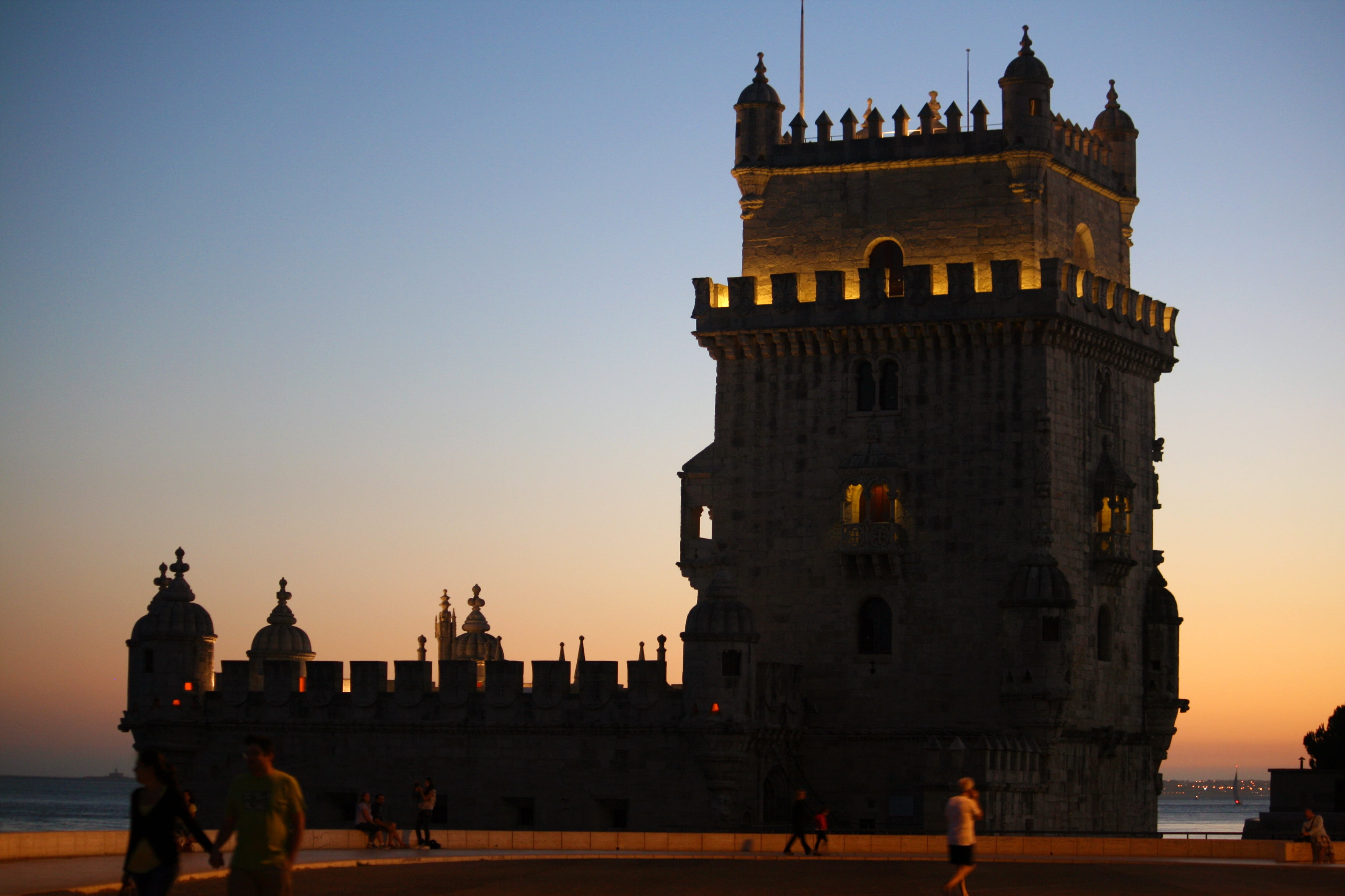 belém tower, lisbon, portugal, building exterior, architecture