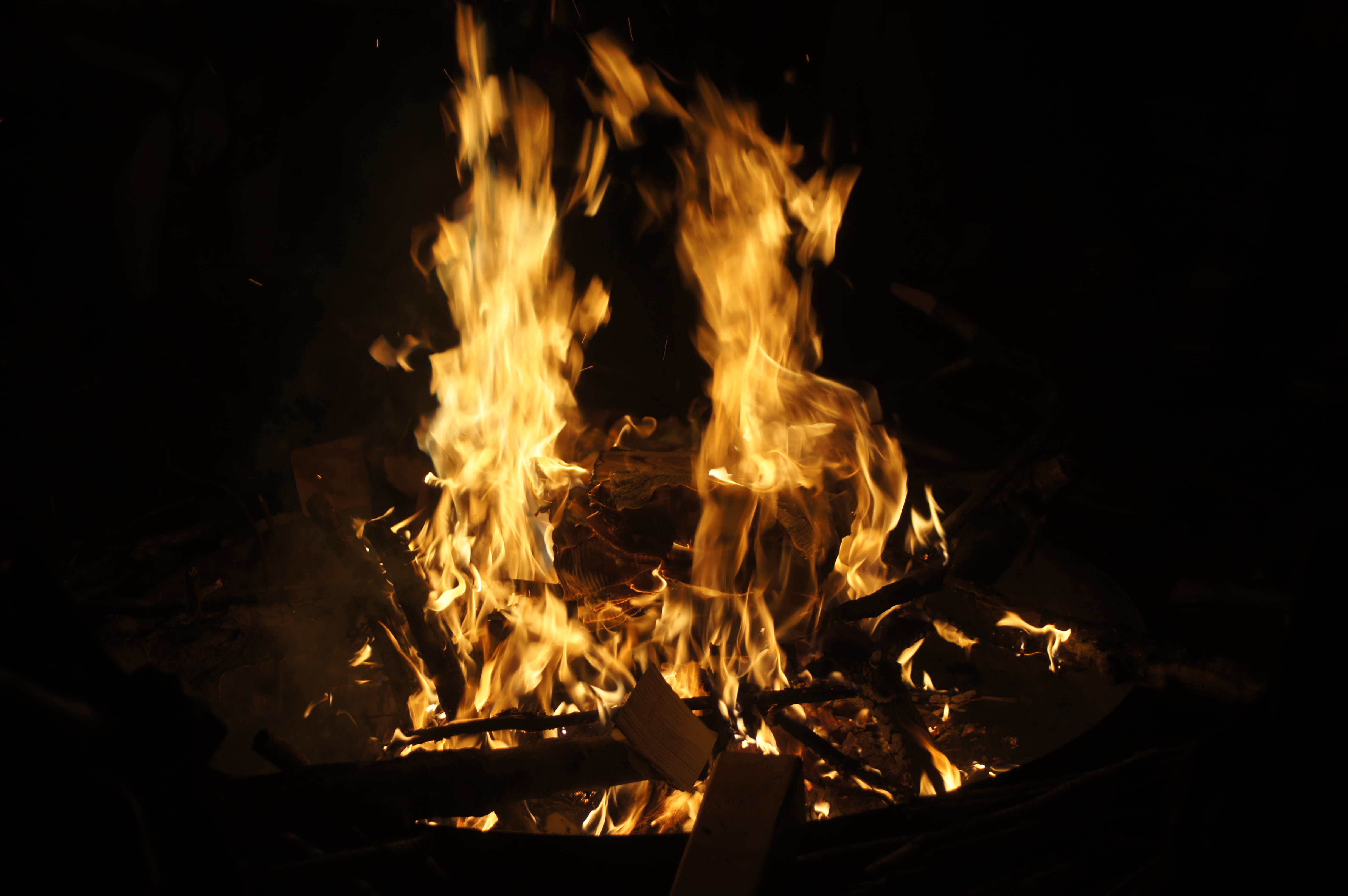 fire, camp, camp fire, burning, flame, fire - natural phenomenon