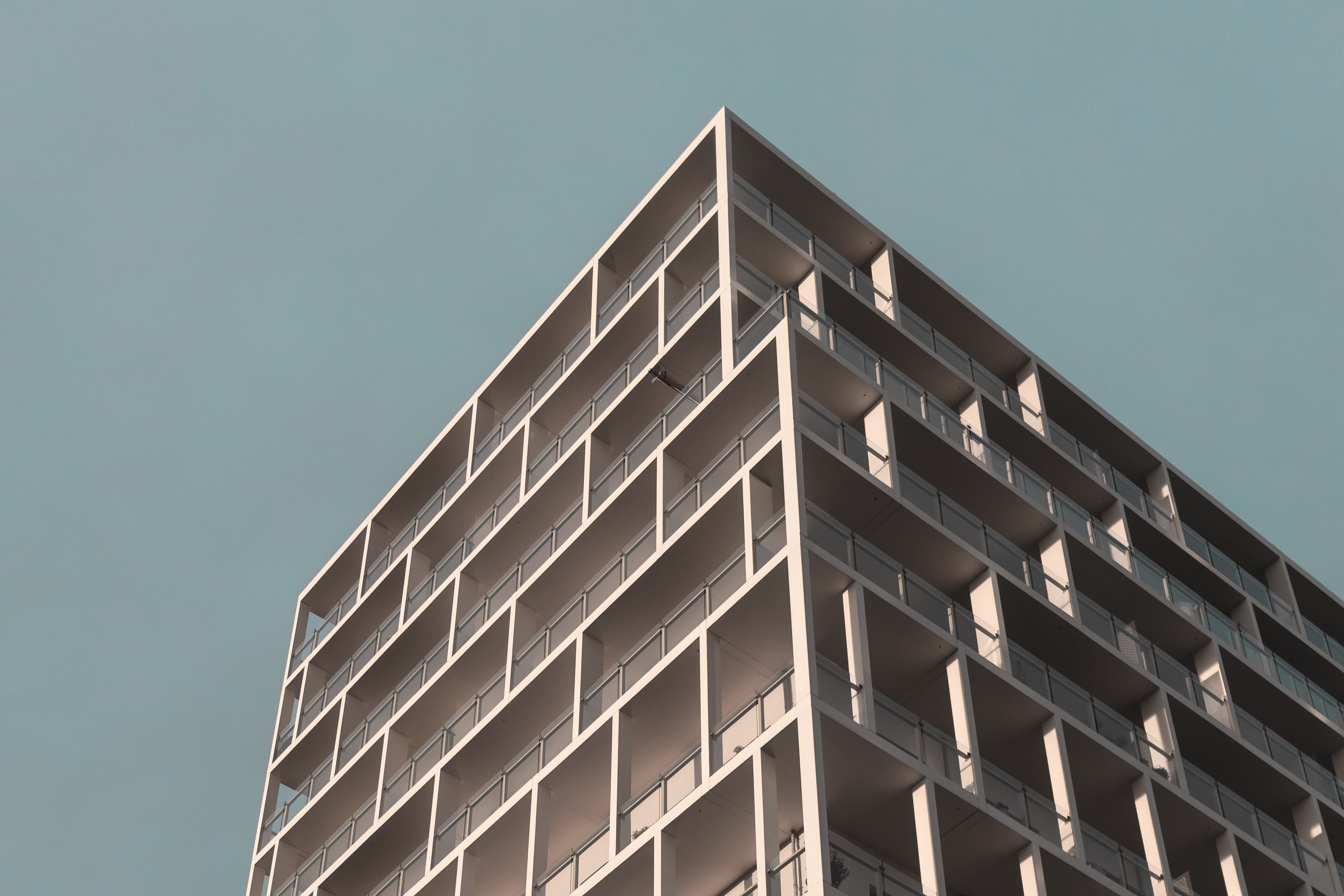 architecture, building, infrastructure, sky, low angle view