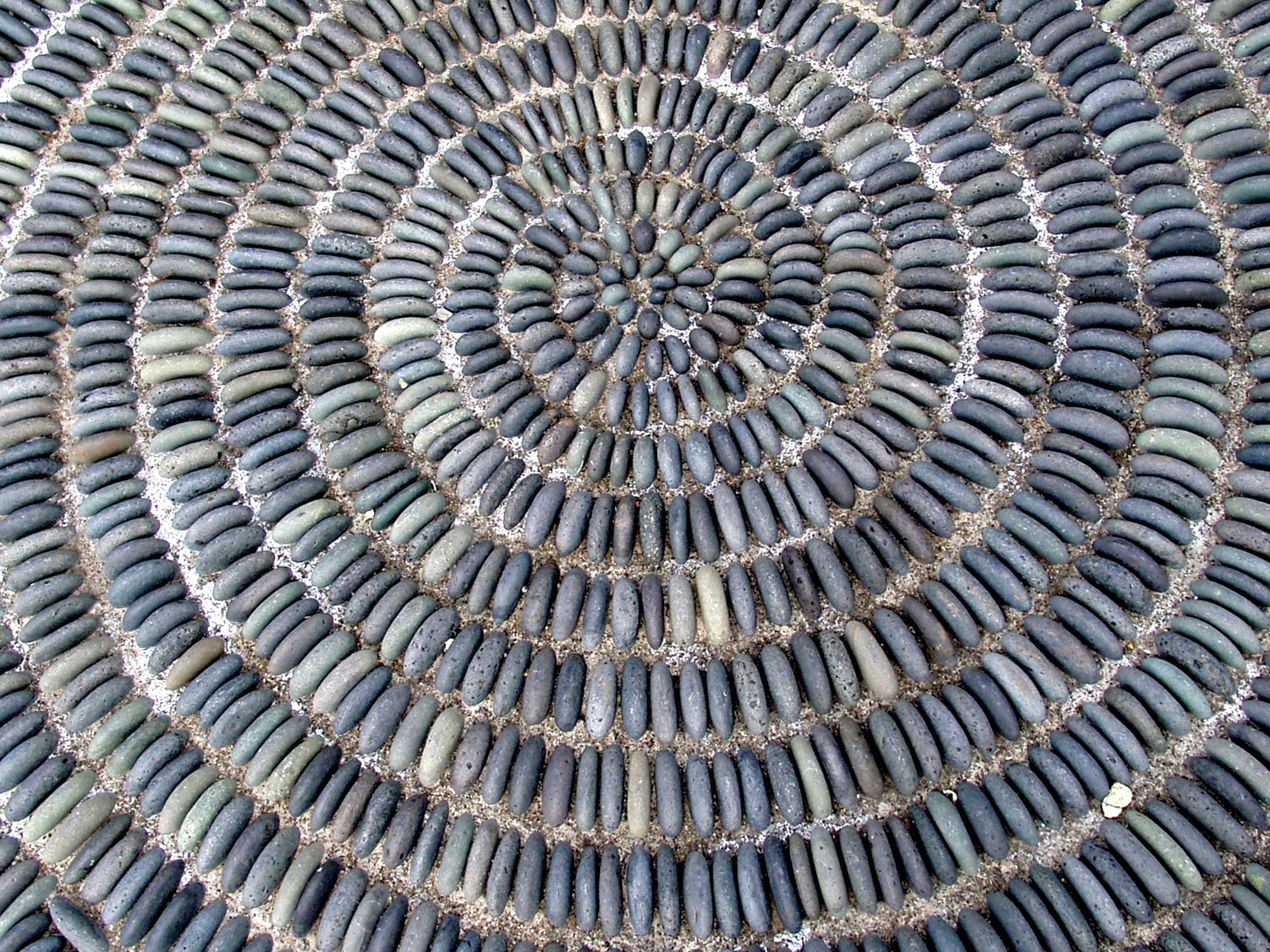 stone, mosaic, structure, pattern, ground, grey, backgrounds
