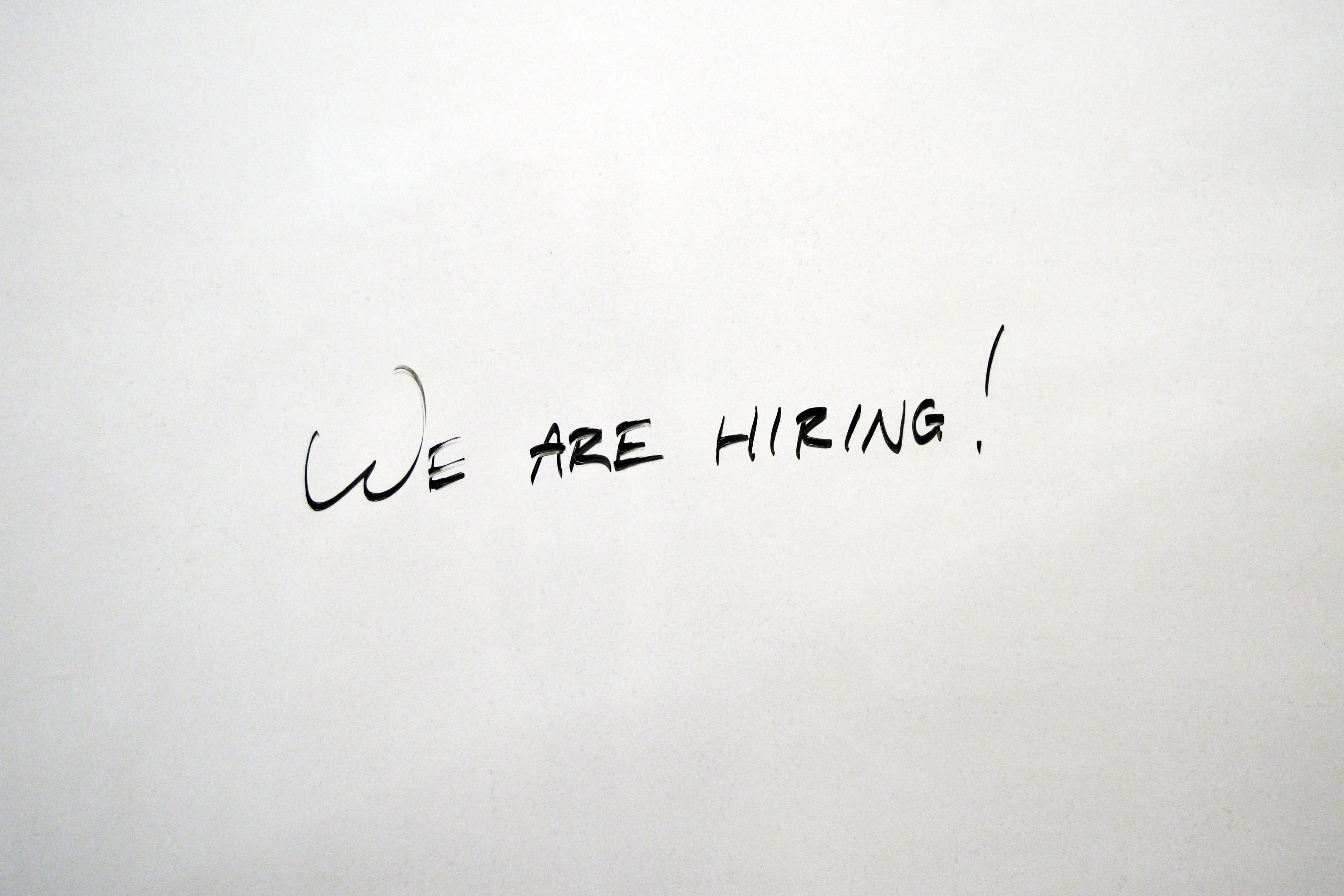 we are hiring! signage, recruitment, employee, employment, career