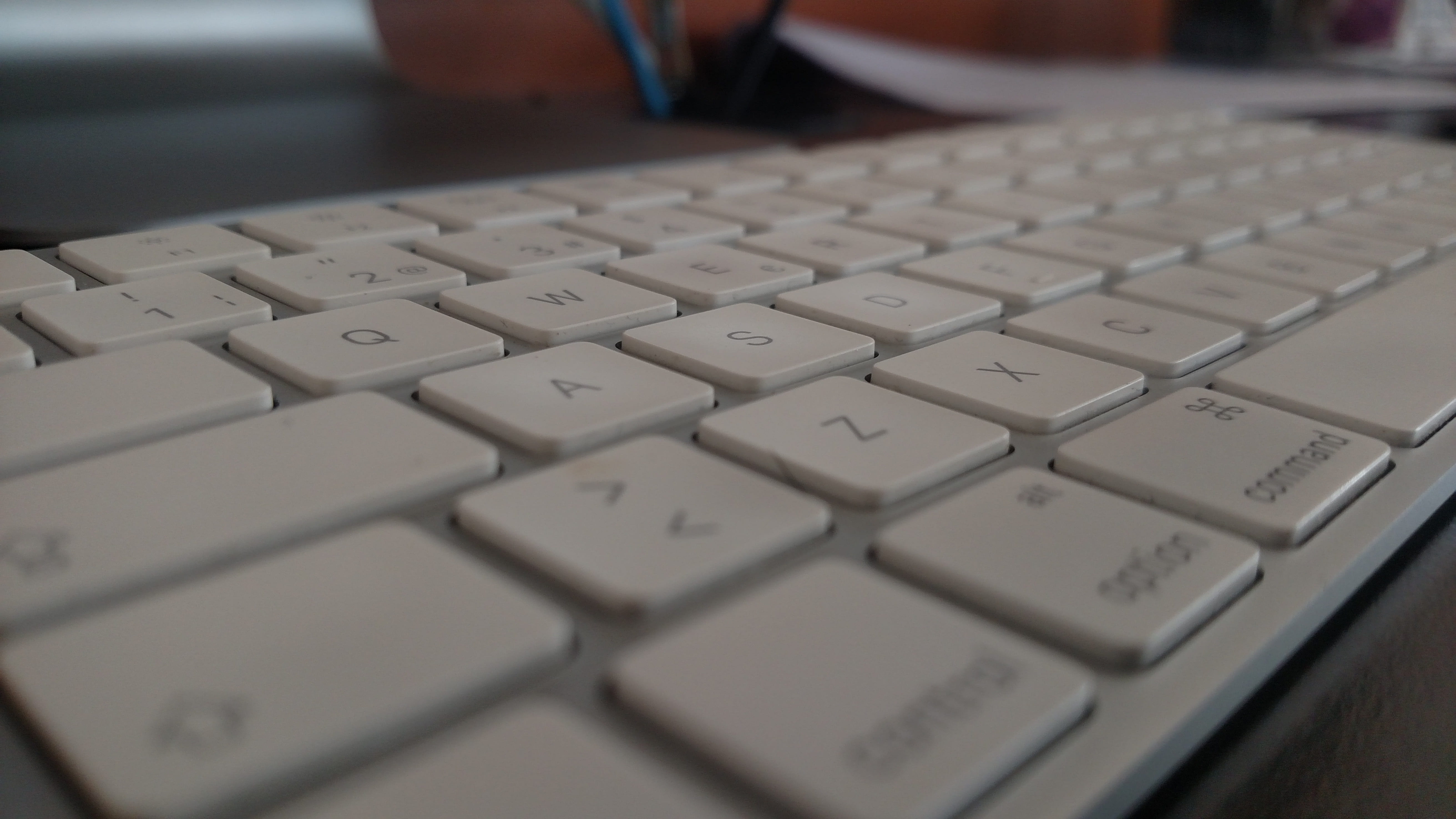 keyboard, computer, white, mac, computer keyboard, computer equipment
