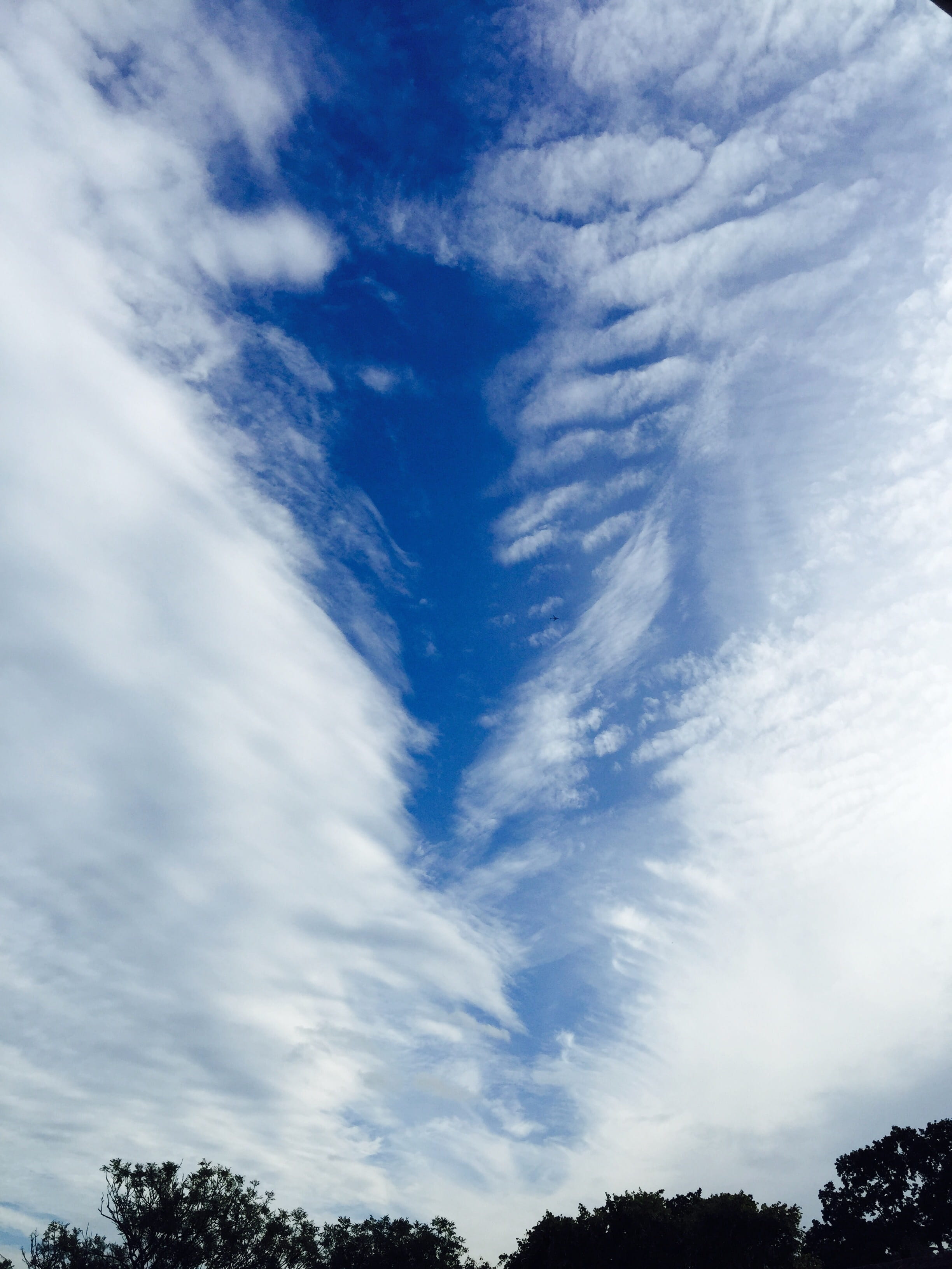 sky, clouds, blue, weather, light, cloudscape, white, view