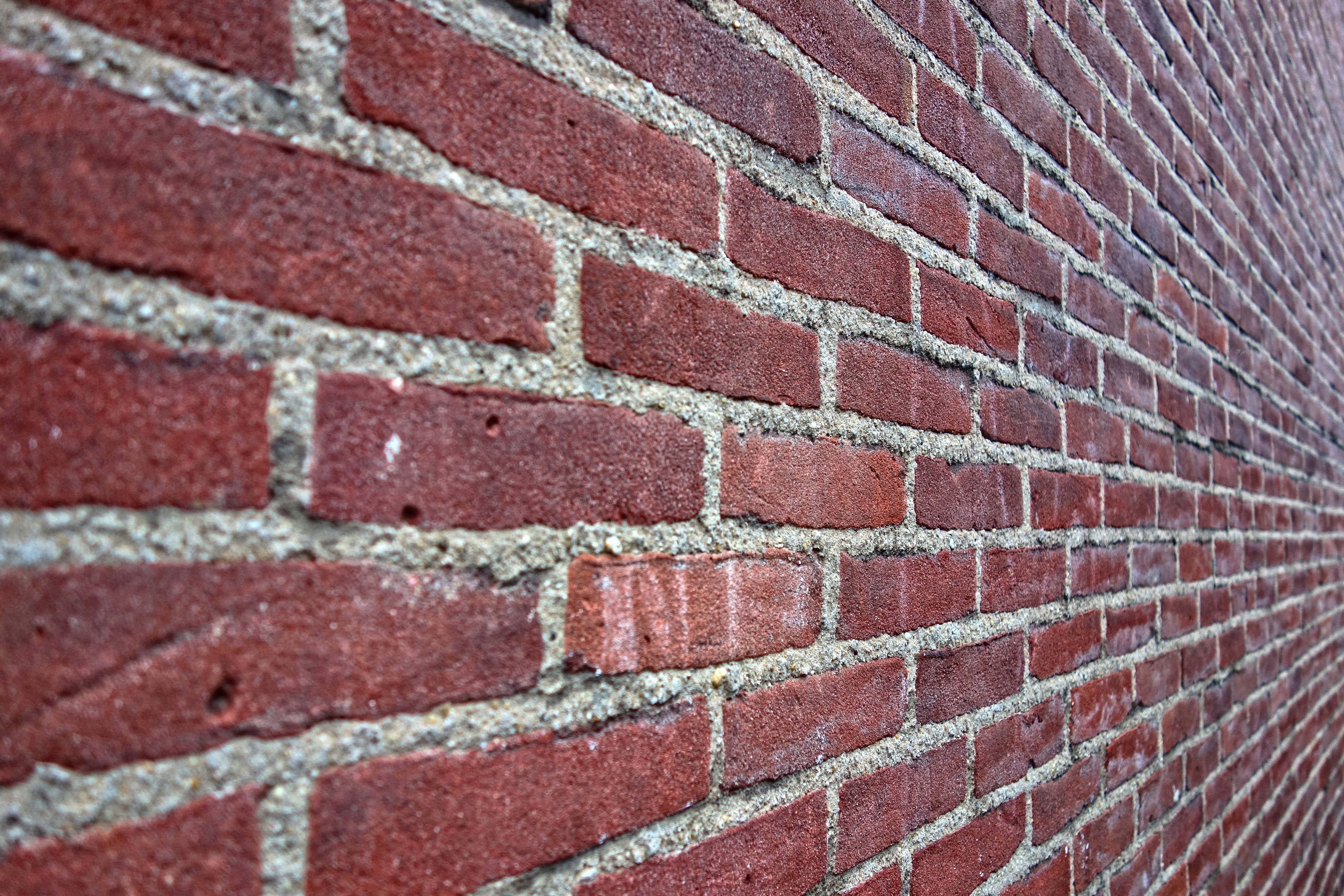 wall, brick wall, red brick wall, stone, texture, pattern, brick texture