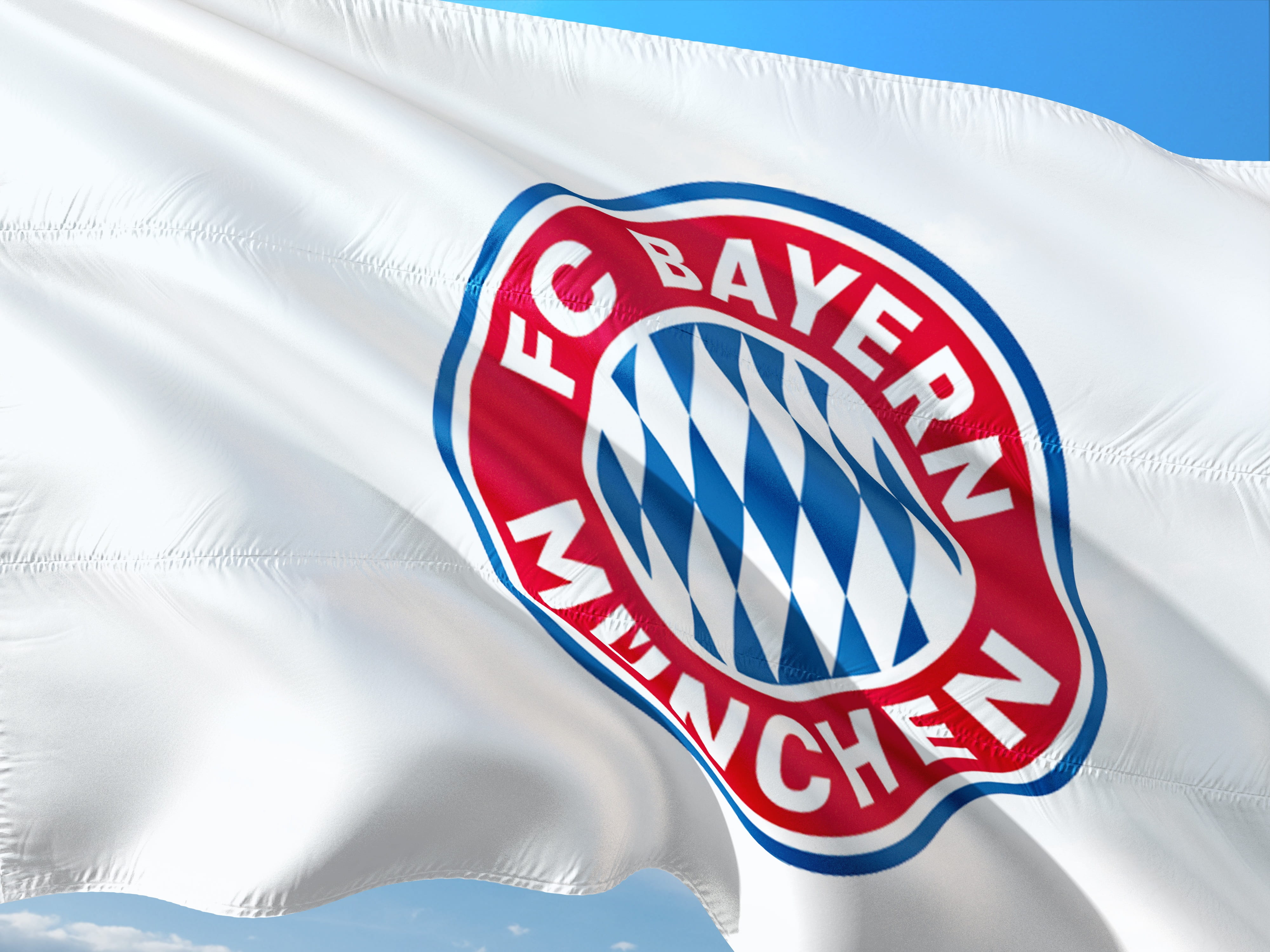 FC Bayern Munchen flag, football, soccer, europe, uefa, champions league