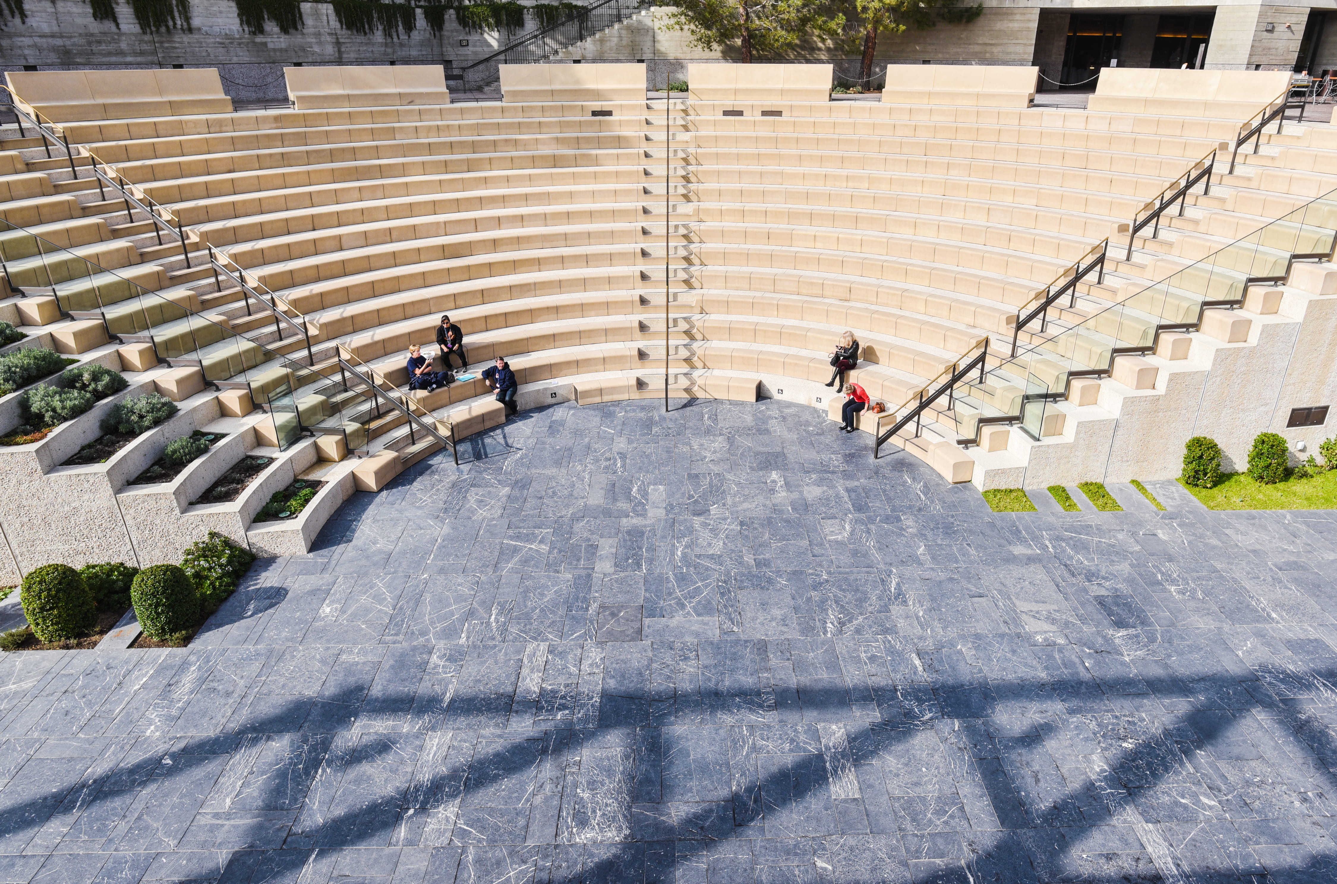 stairs, people, sitting, architecture, ampitheatre, open-air