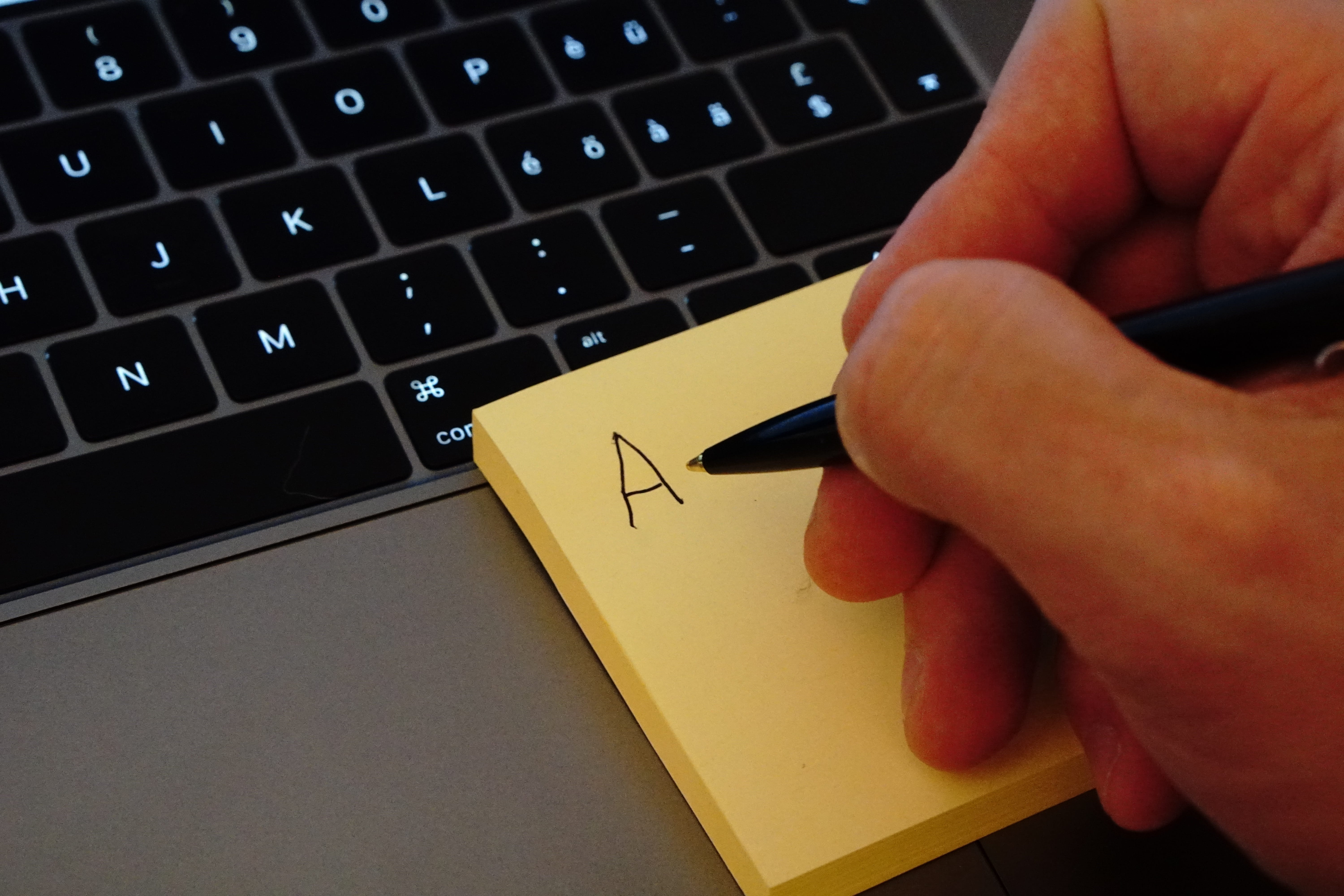 postit, hand, write, notes, do it, list, post it, sticky notes