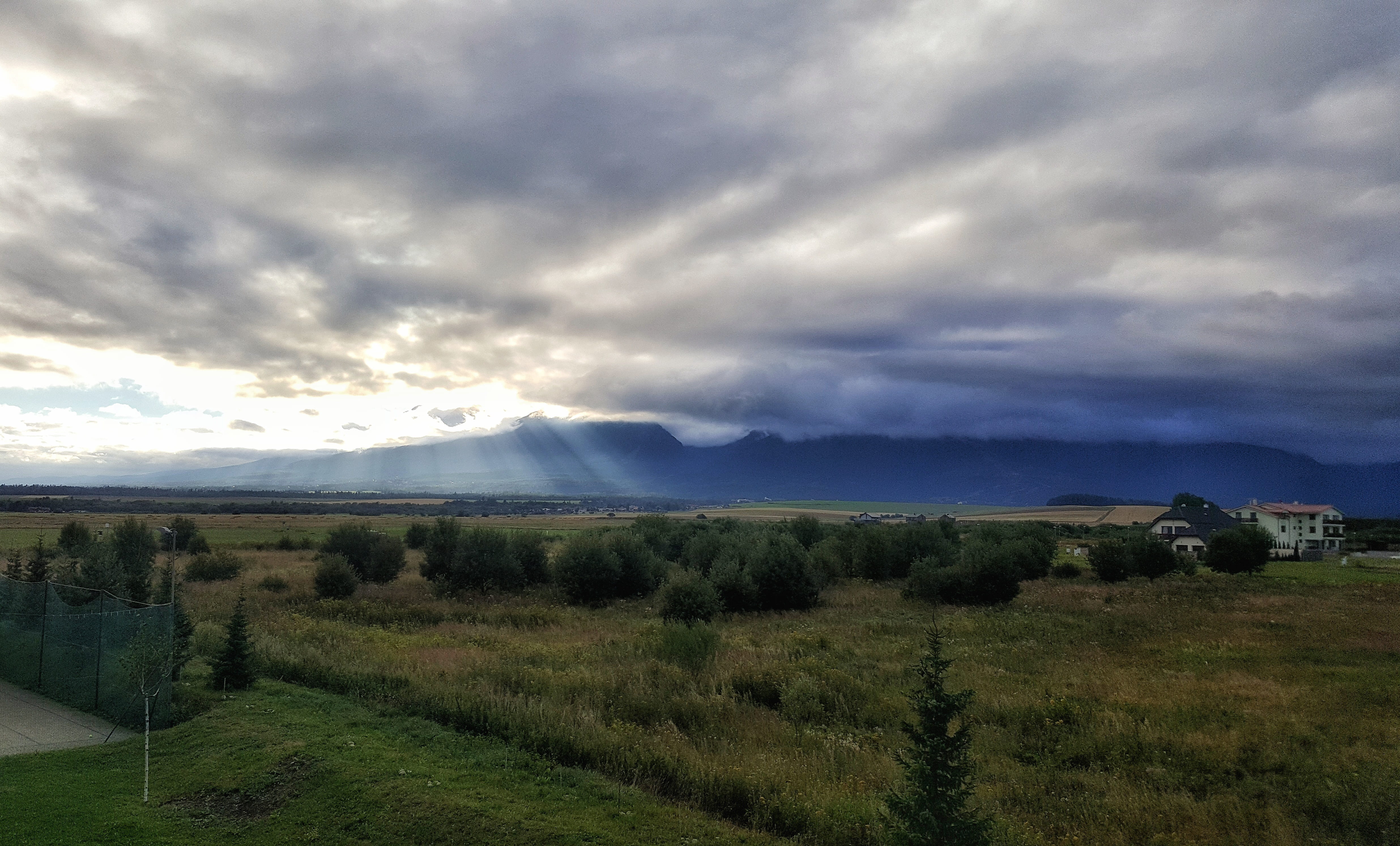 sun, clouds, nature, cloud - sky, environment, landscape, mountain