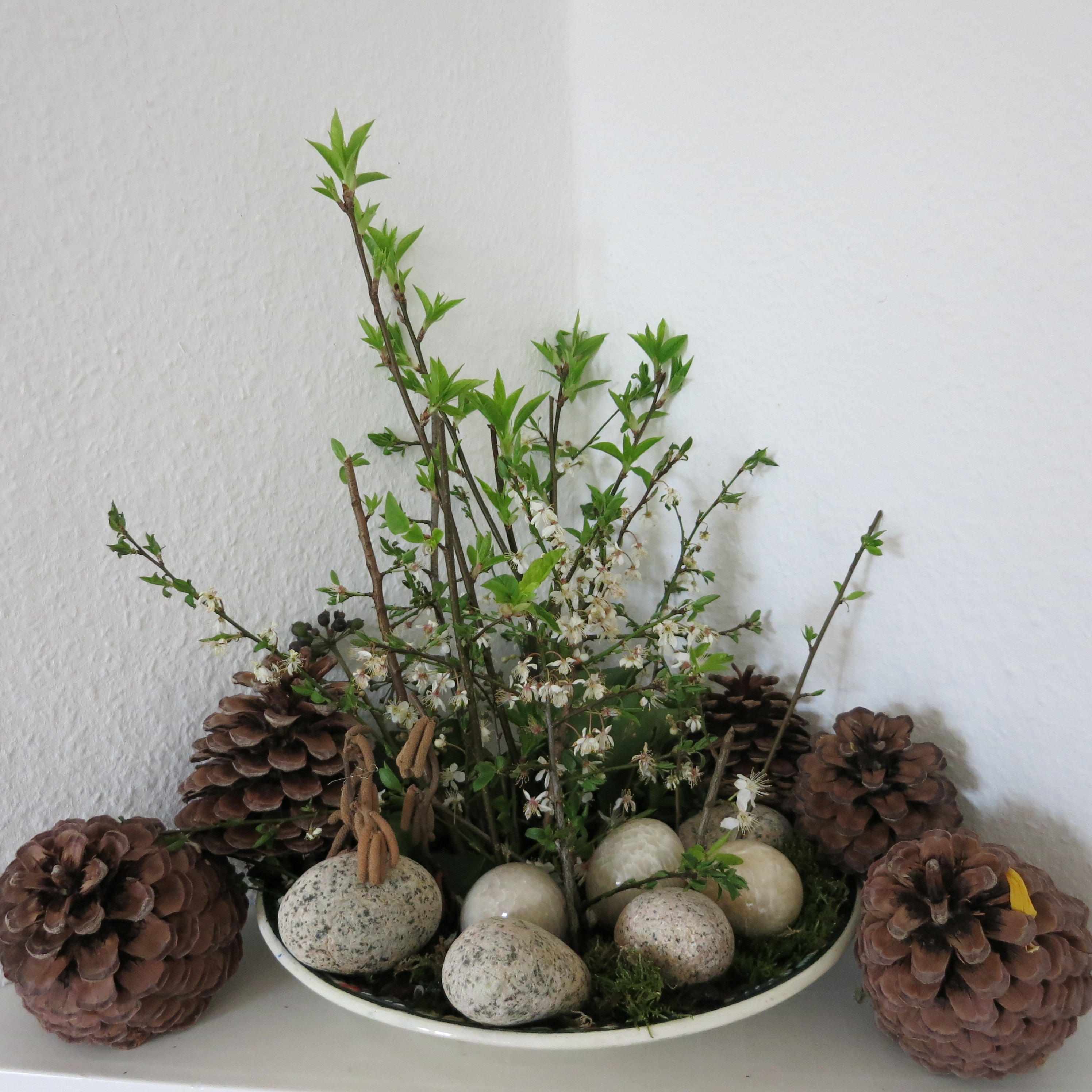 easter greeting, easter eggs, spring, happy easter, decoration