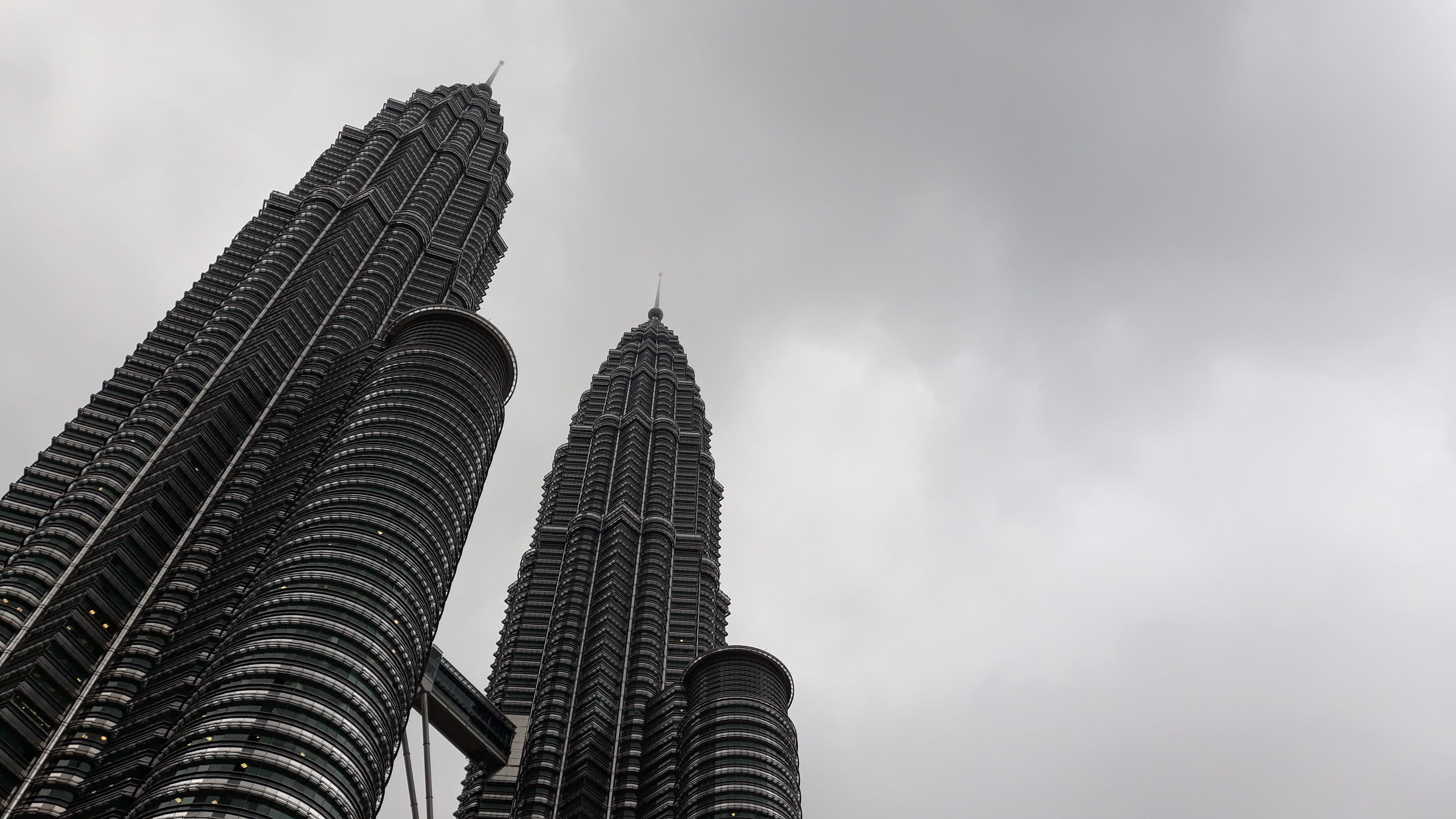 low angle photography of Petronas Tower in Malaysia, klcc, tall