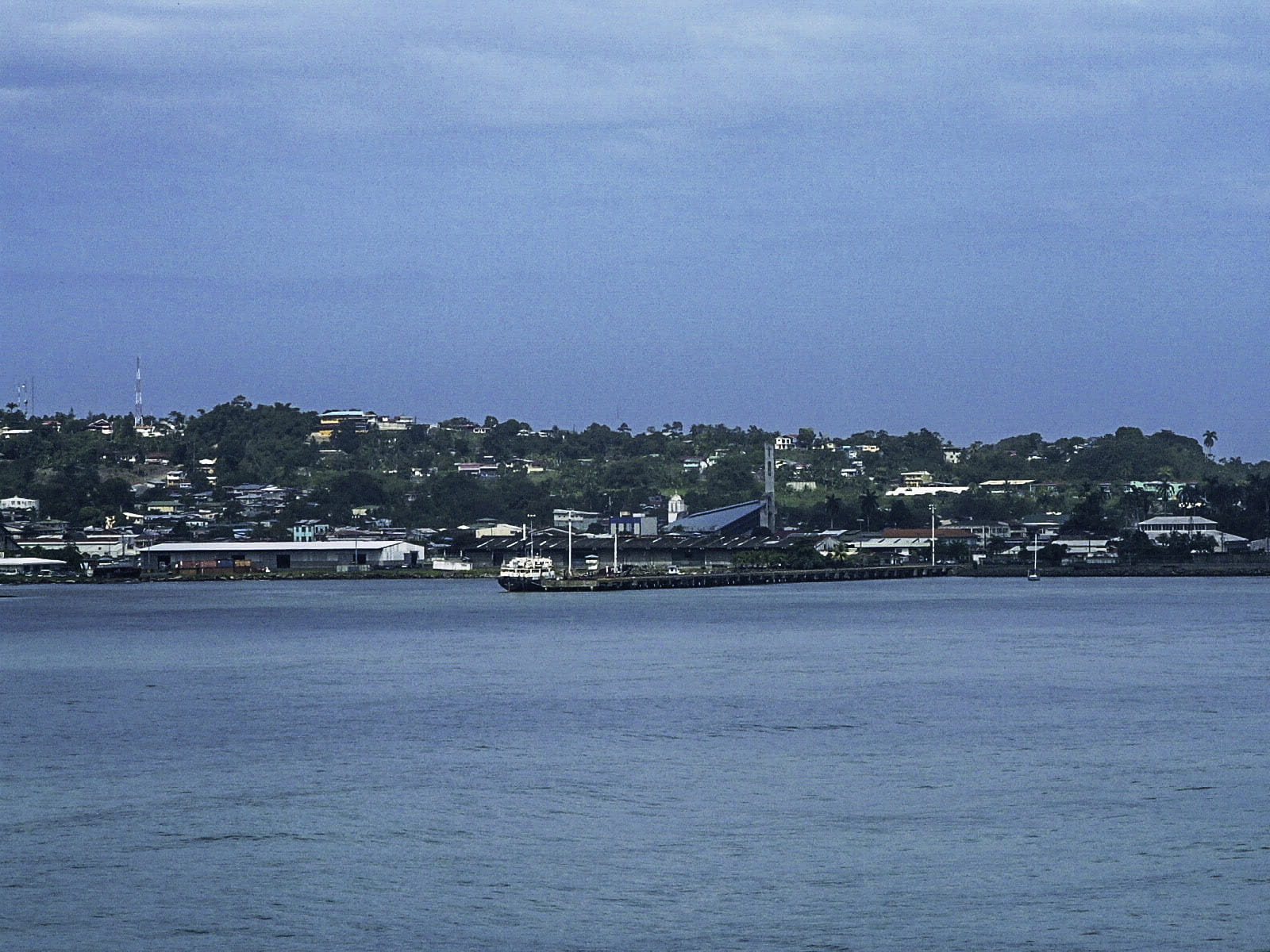Port of Limon, Costa Rica, photo, landscape, ocean, public domain