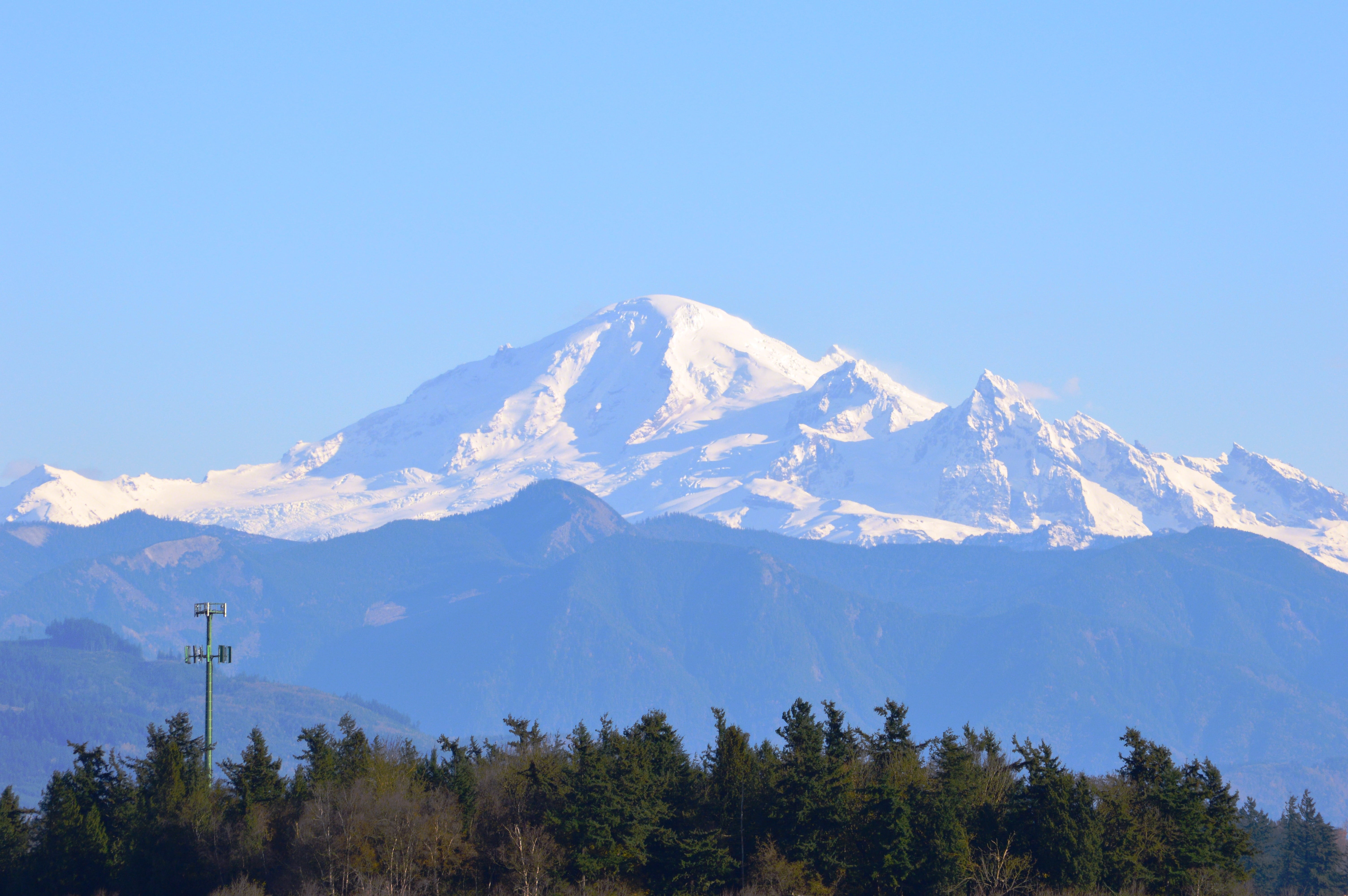 mt baker, mountain, whatcom county, washington, cascade, northwest