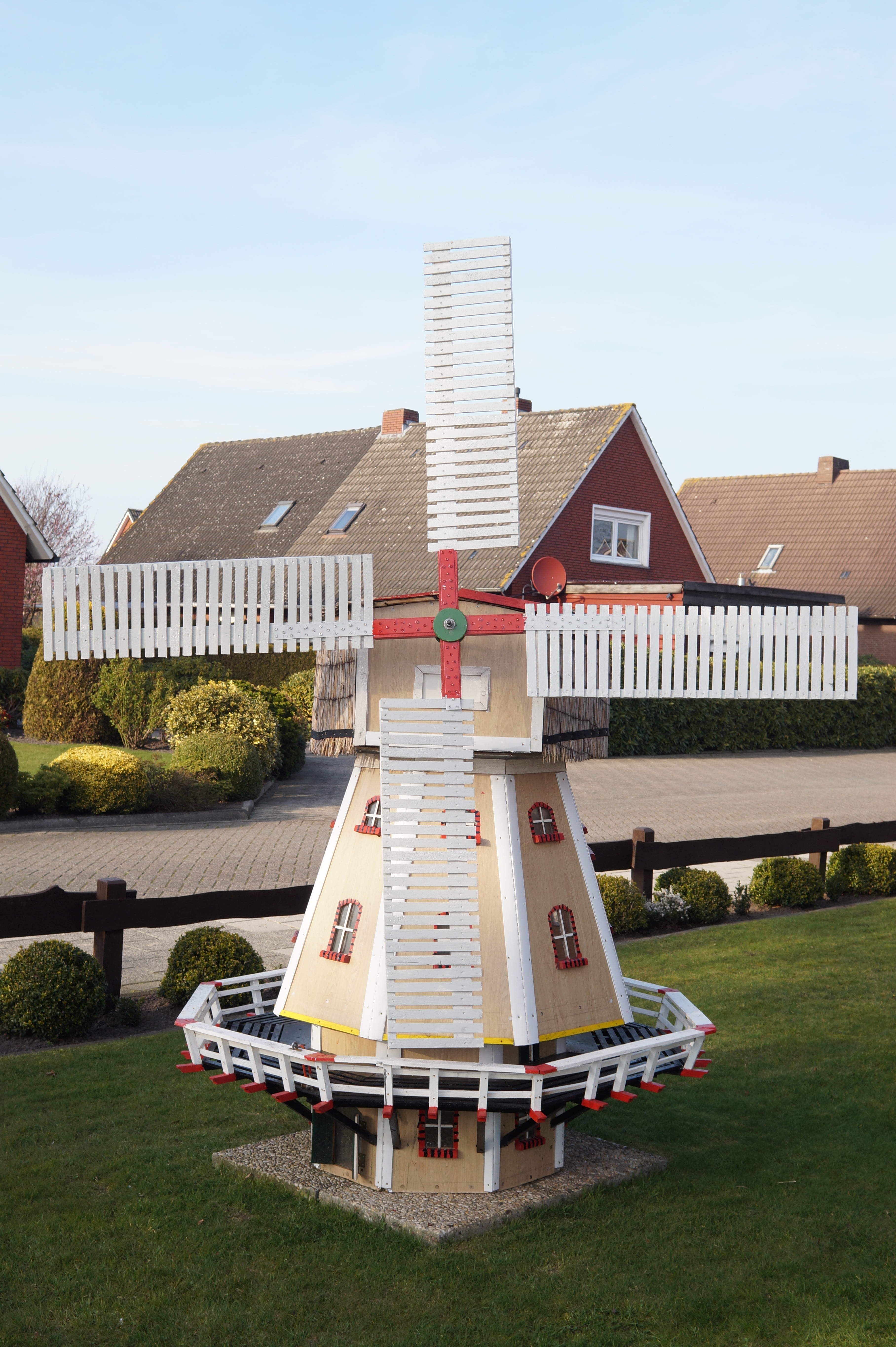 windmill, model, eigenbau, nostalgic, architecture, built structure