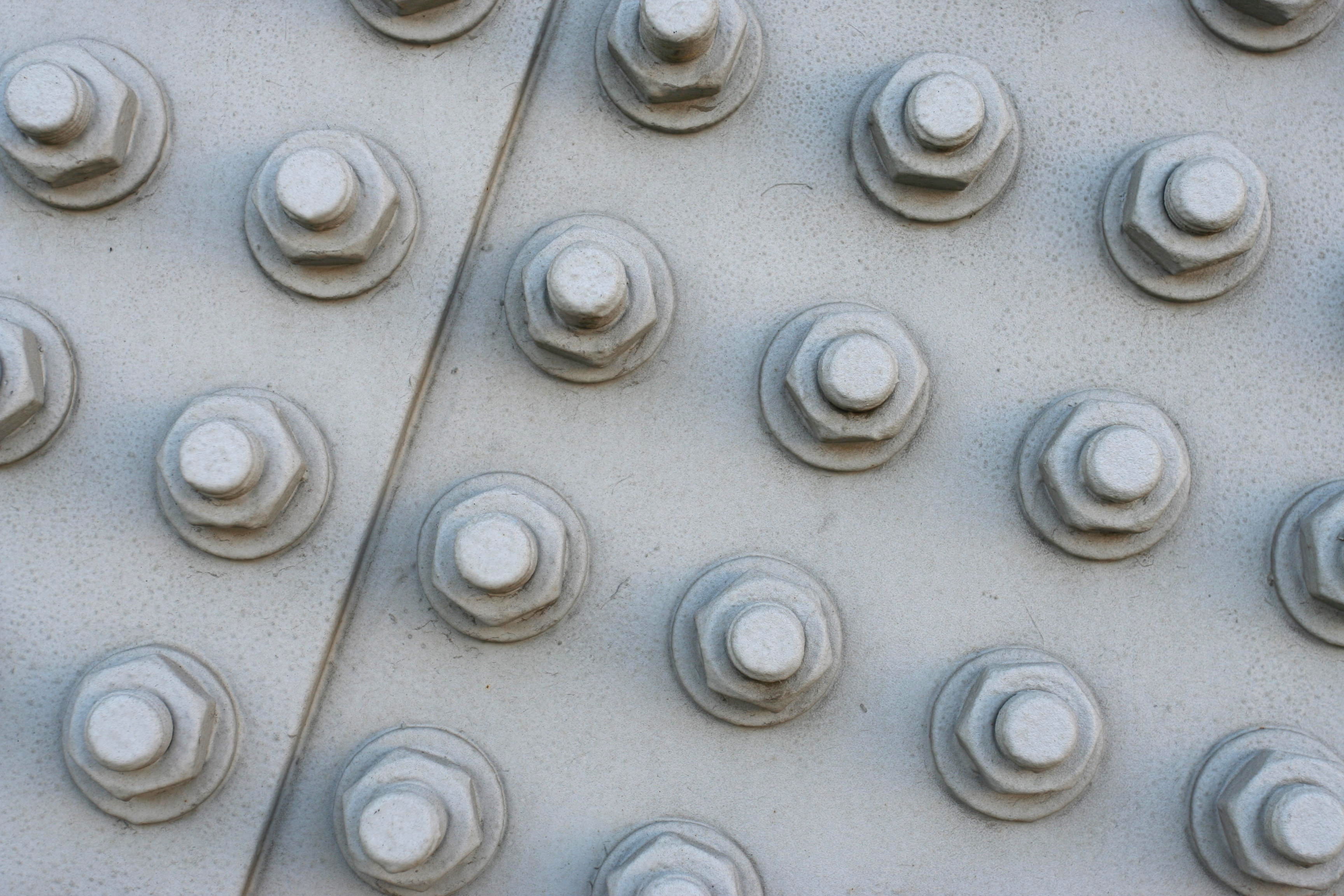bolt, pattern, bridge, metal, backgrounds, full frame, close-up