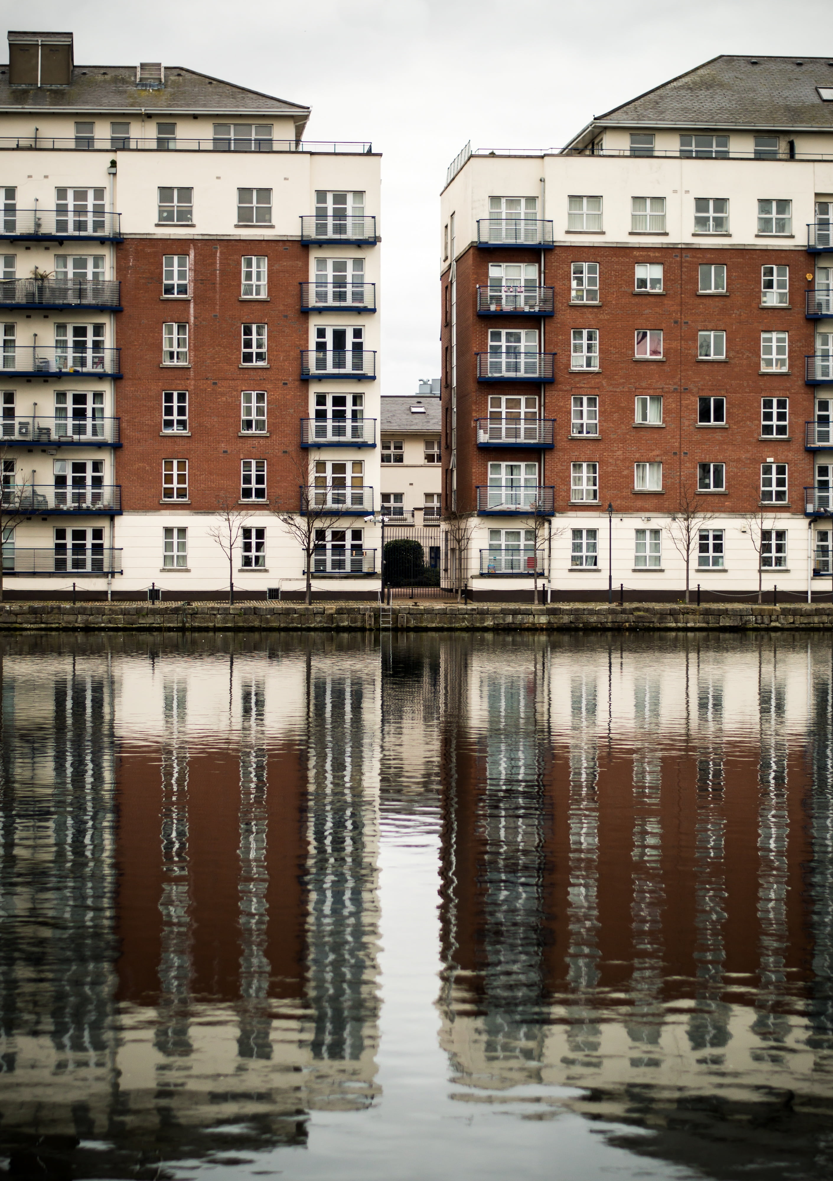 reflection, blocks, buildings, sorry, perspective, construction