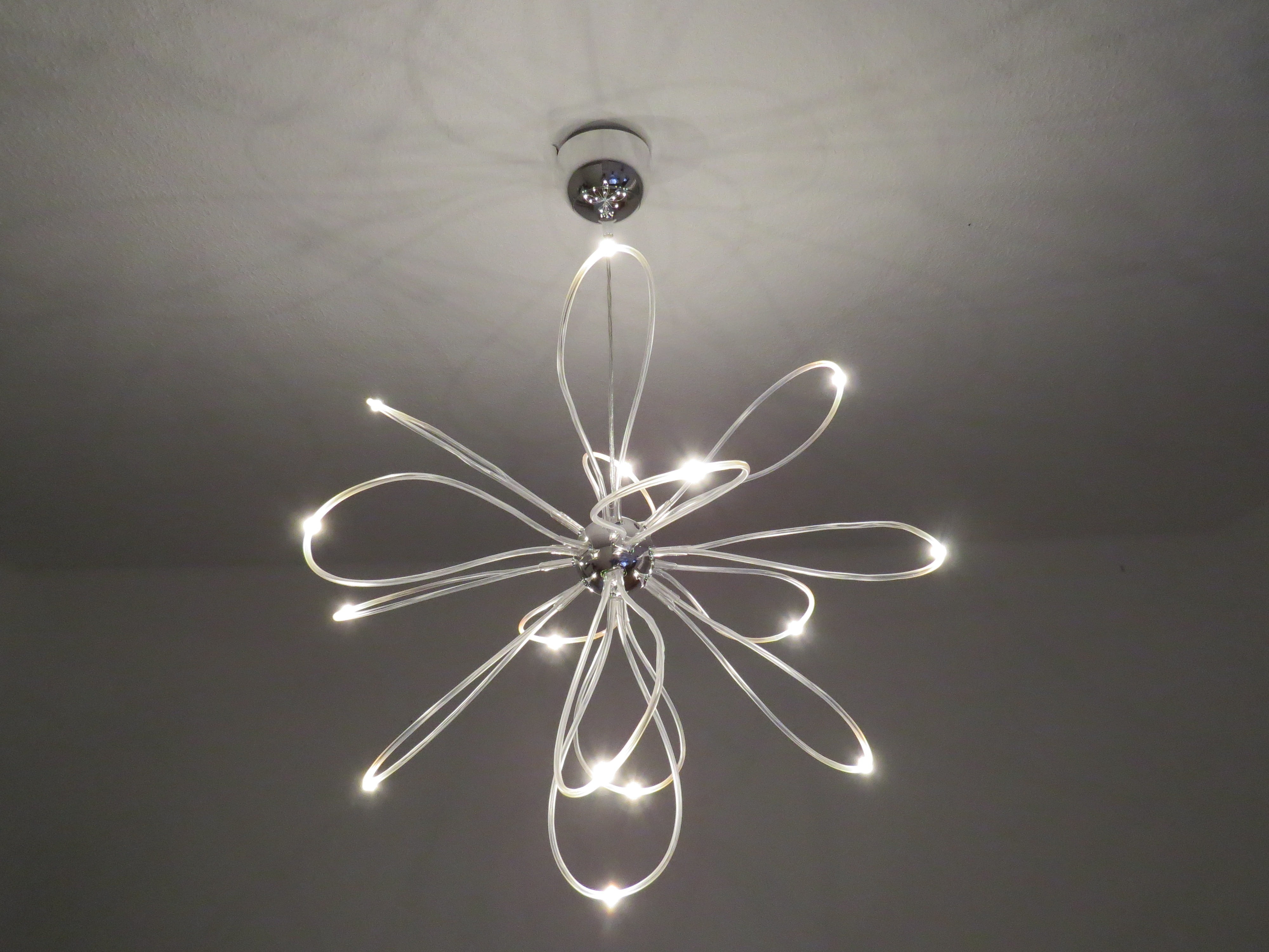 white string light lamp turned-on, Ceiling, Lighting, ceiling lighting