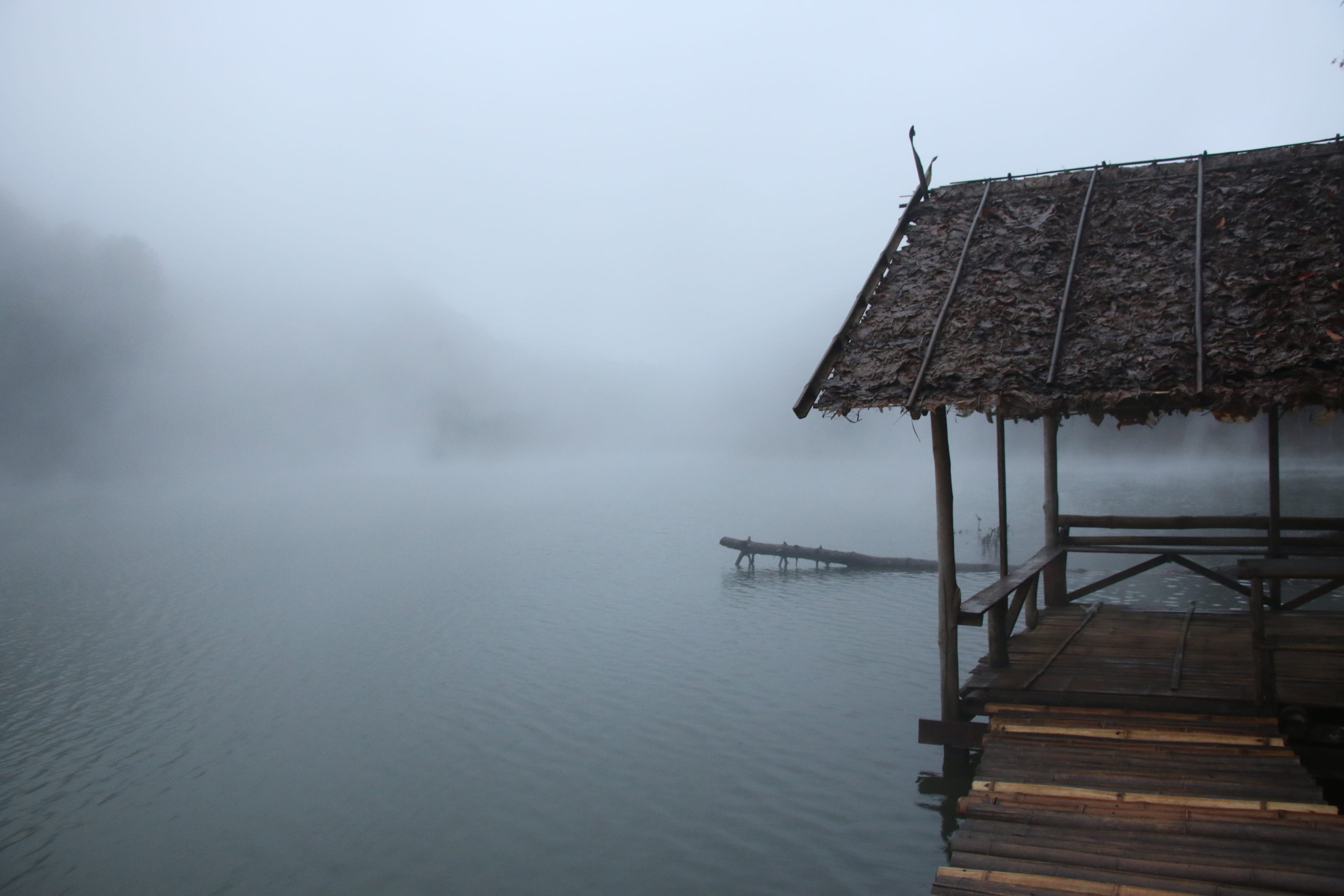 the mist, its zing, peace of mind, water, fog, architecture