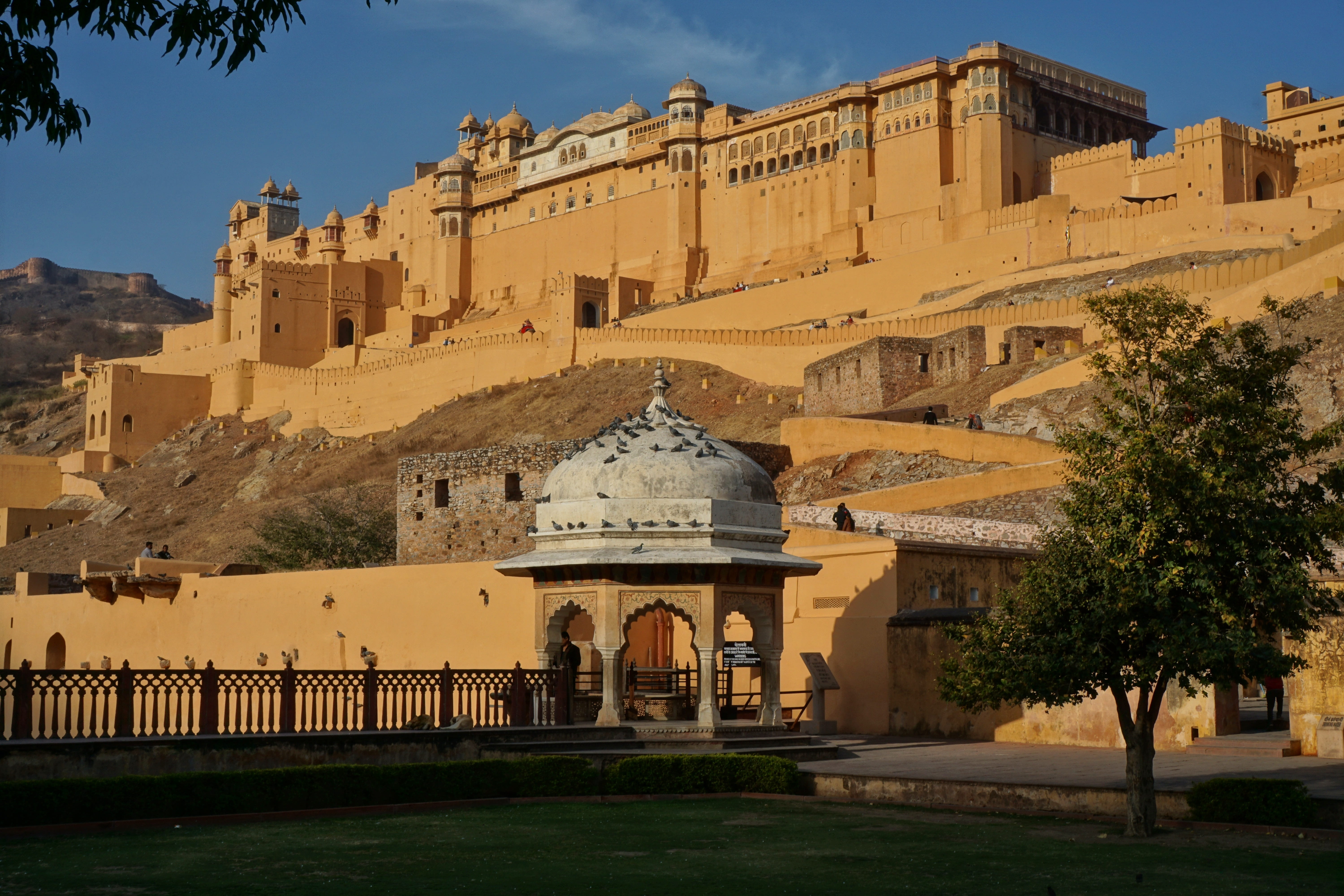 amber fort, jaipur, india, architecture, travel, building, city