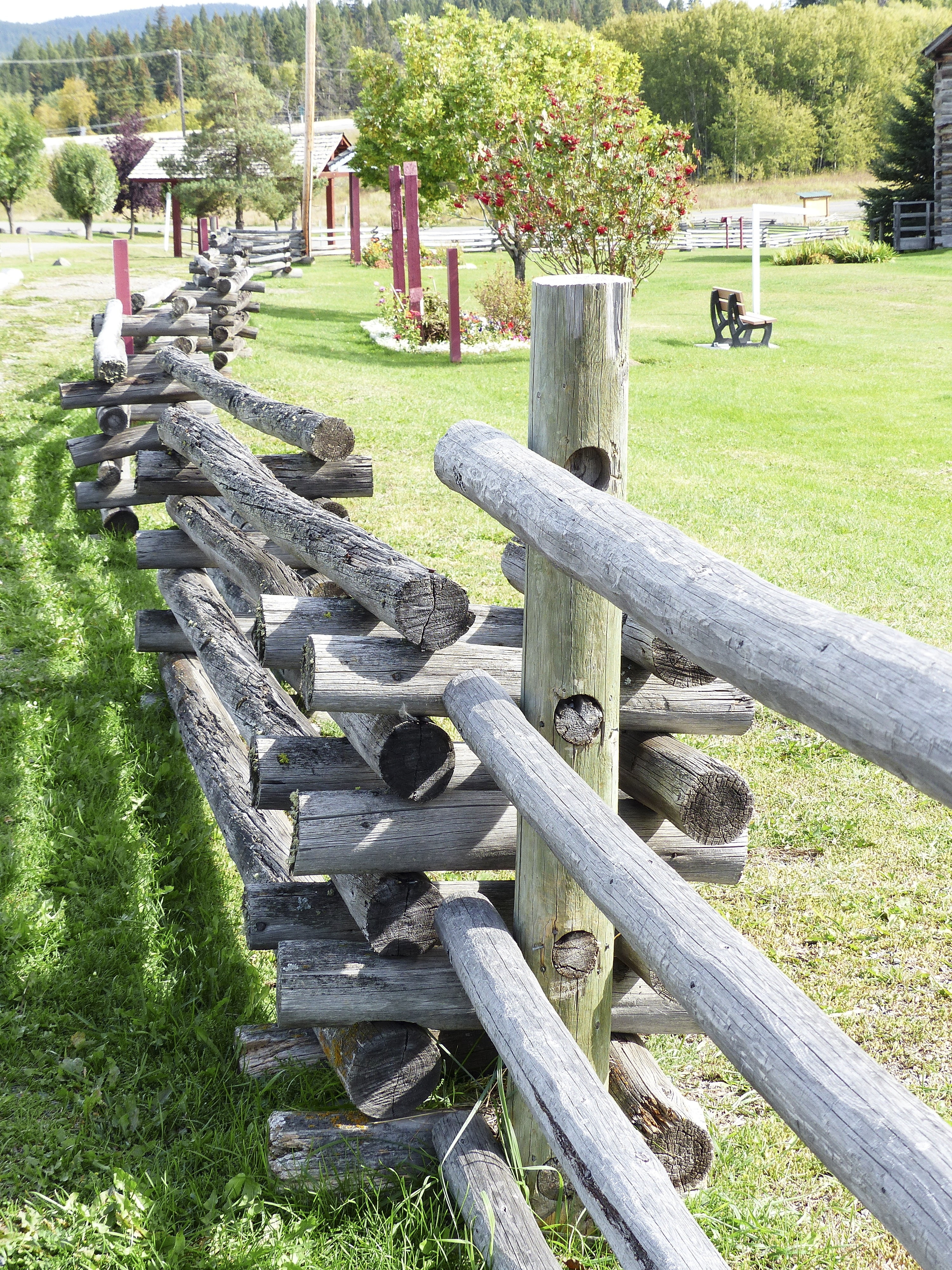 wooden, fence, landscape, heritage, wild west, western style