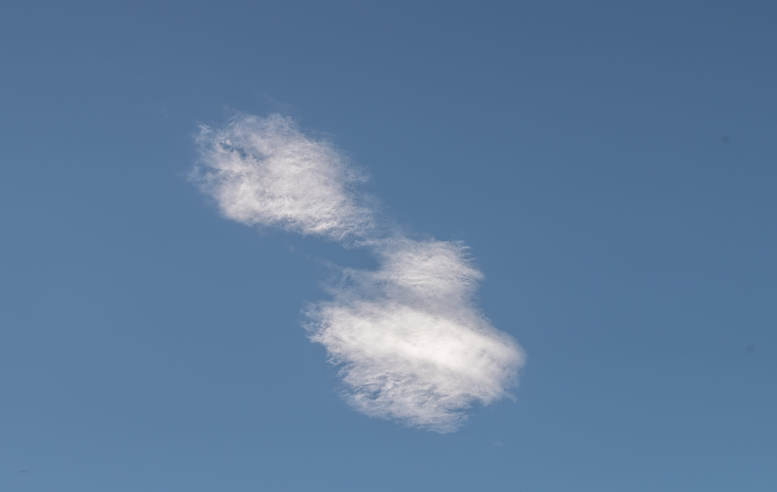 clouds, white, blue, fluffy, delicate, pattern, sky, cloud - sky