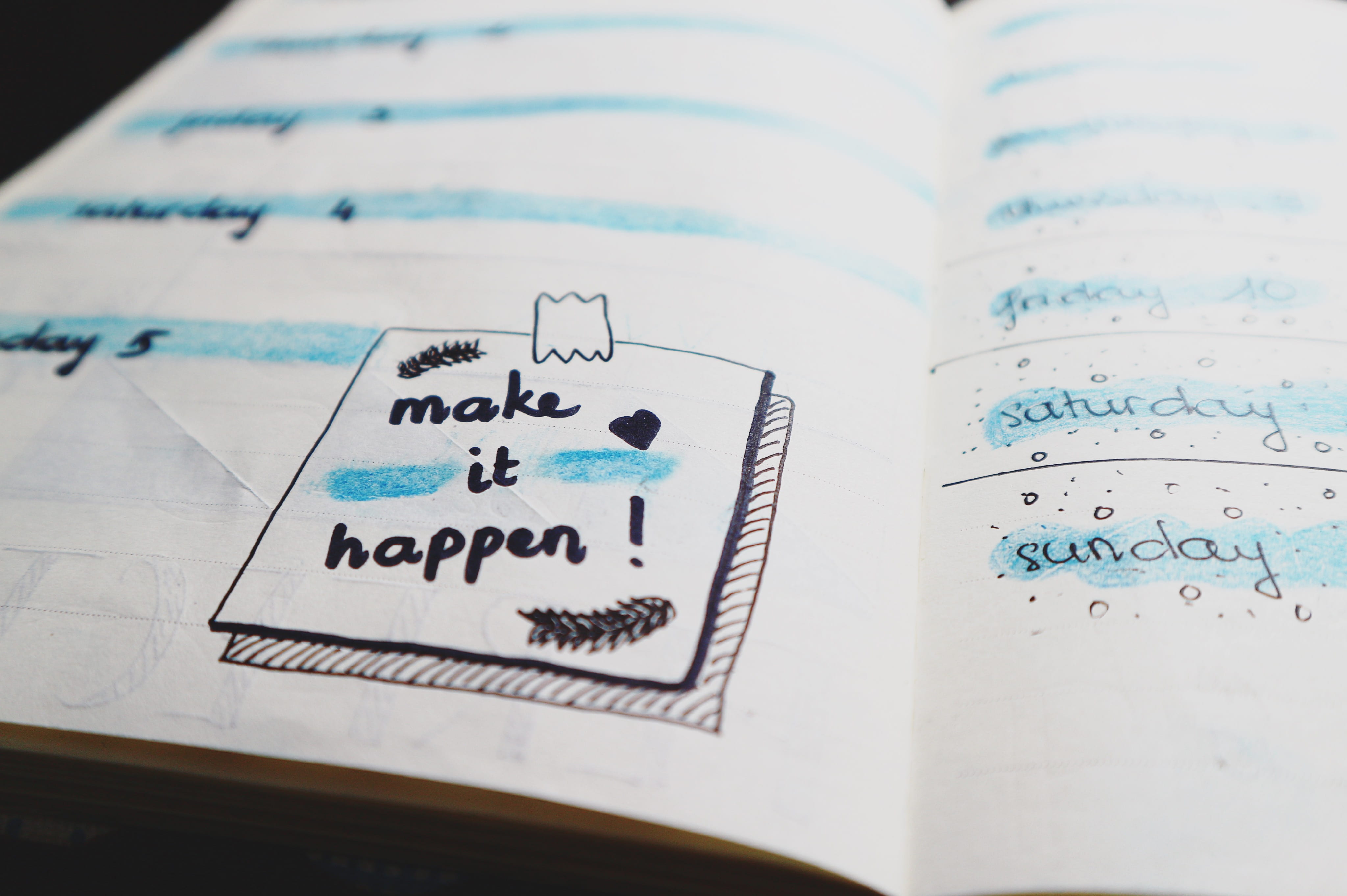 White Paper With Note, close-up, composition, data, diary, document