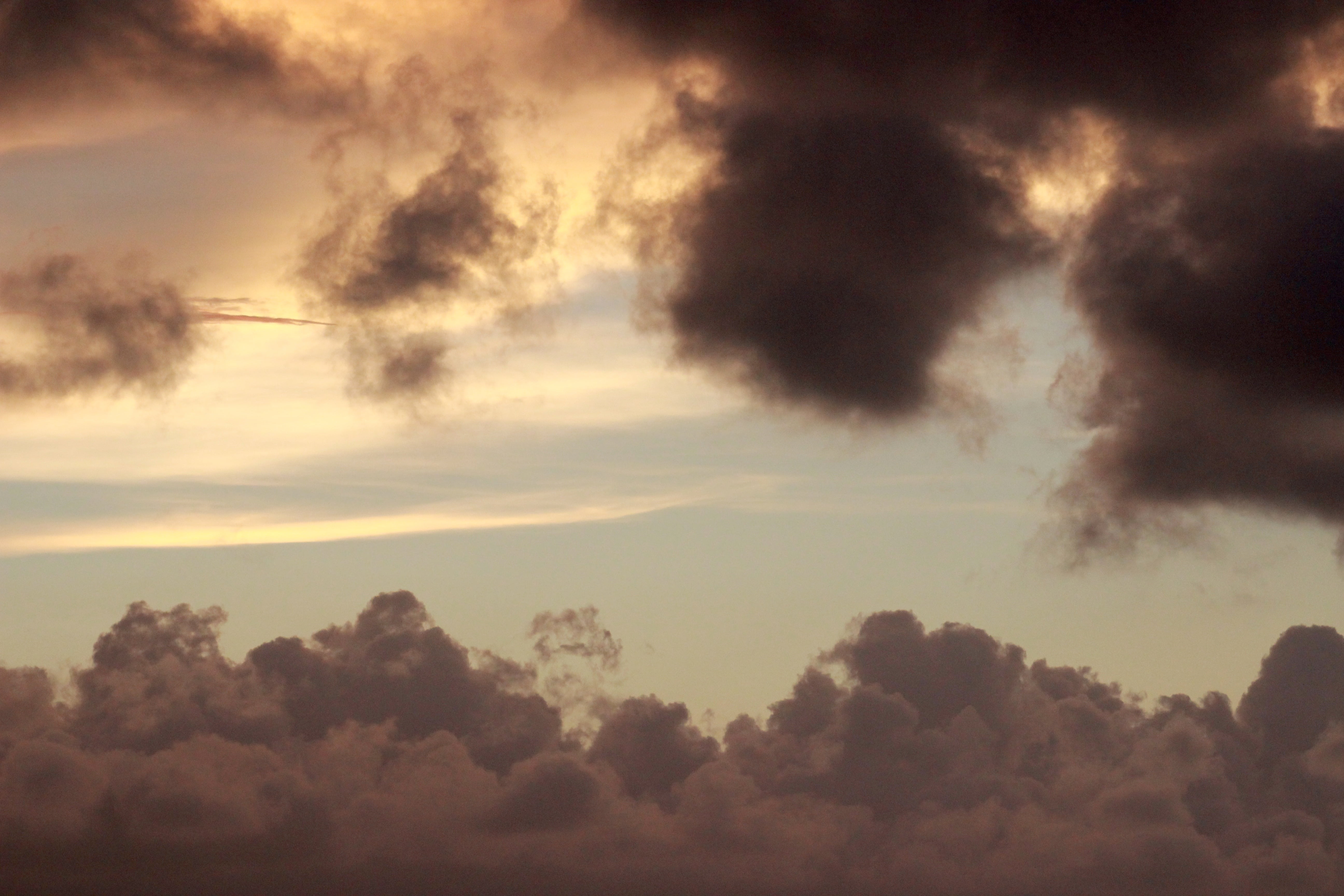 sky, clouds, sunset, nature, cloud - Sky, outdoors, cloudscape