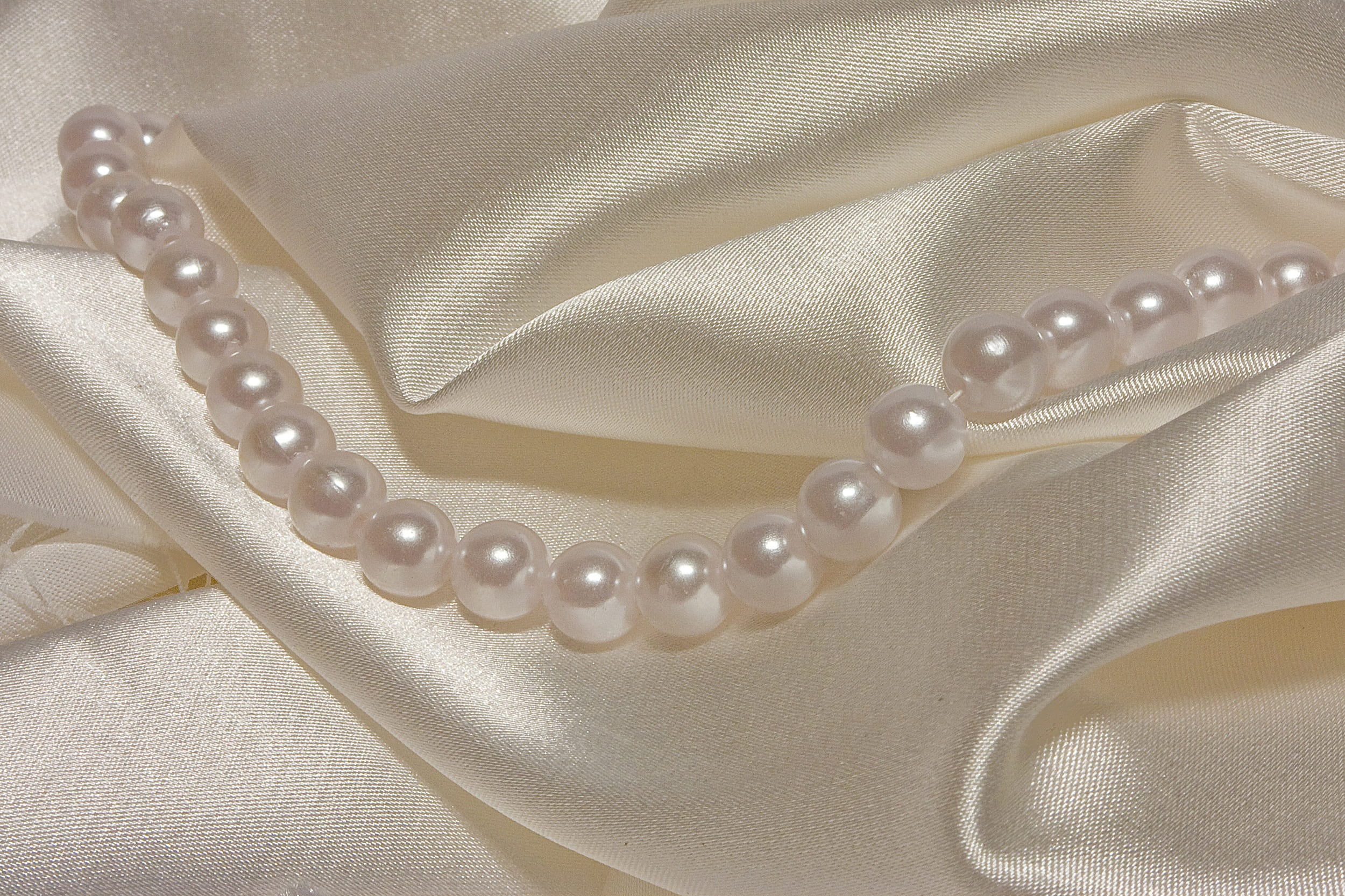 white beaded white satin textile, pearl, silk, tenderness, wedding