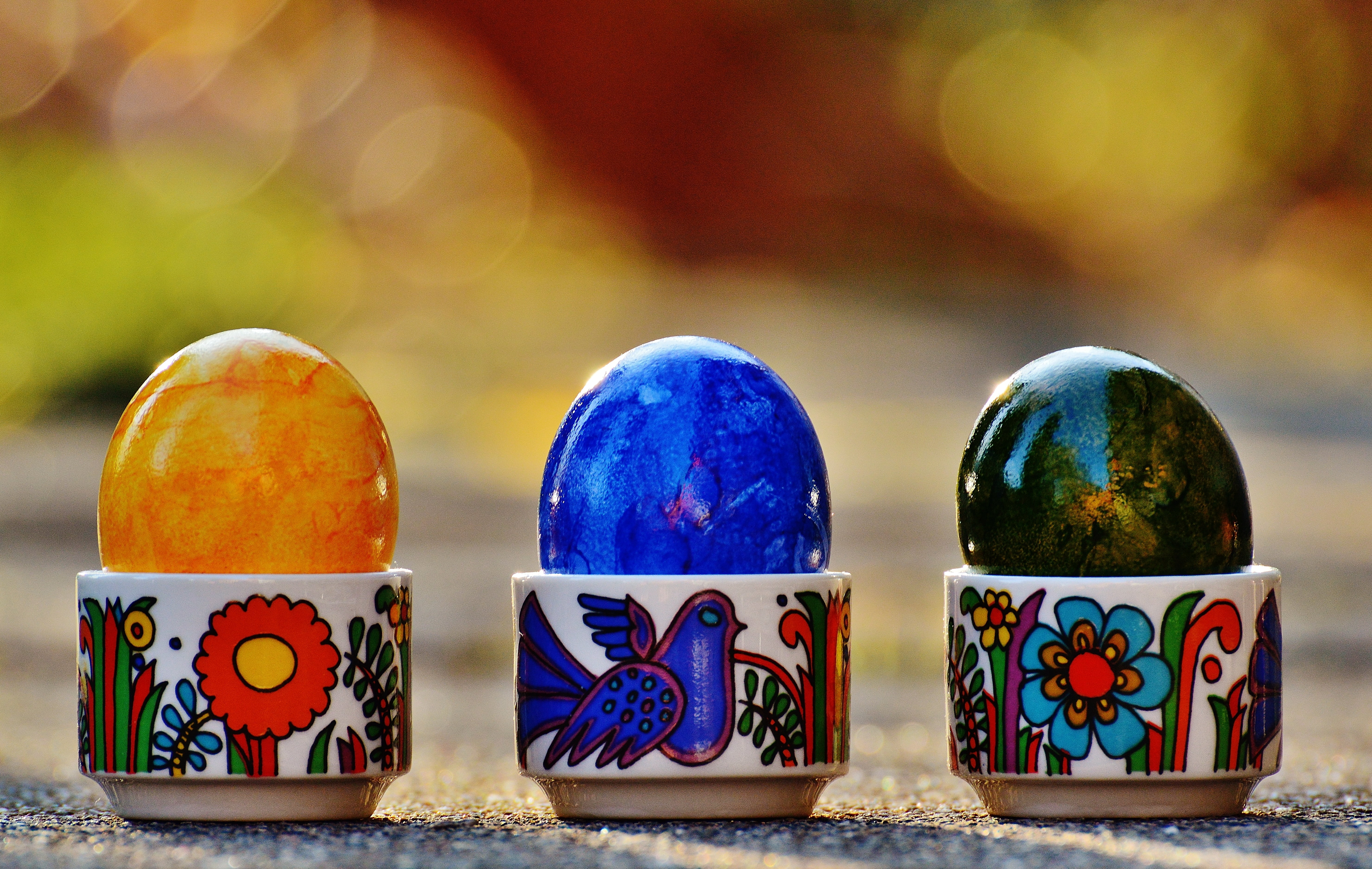easter, easter eggs, colorful, happy easter, colored, multi colored