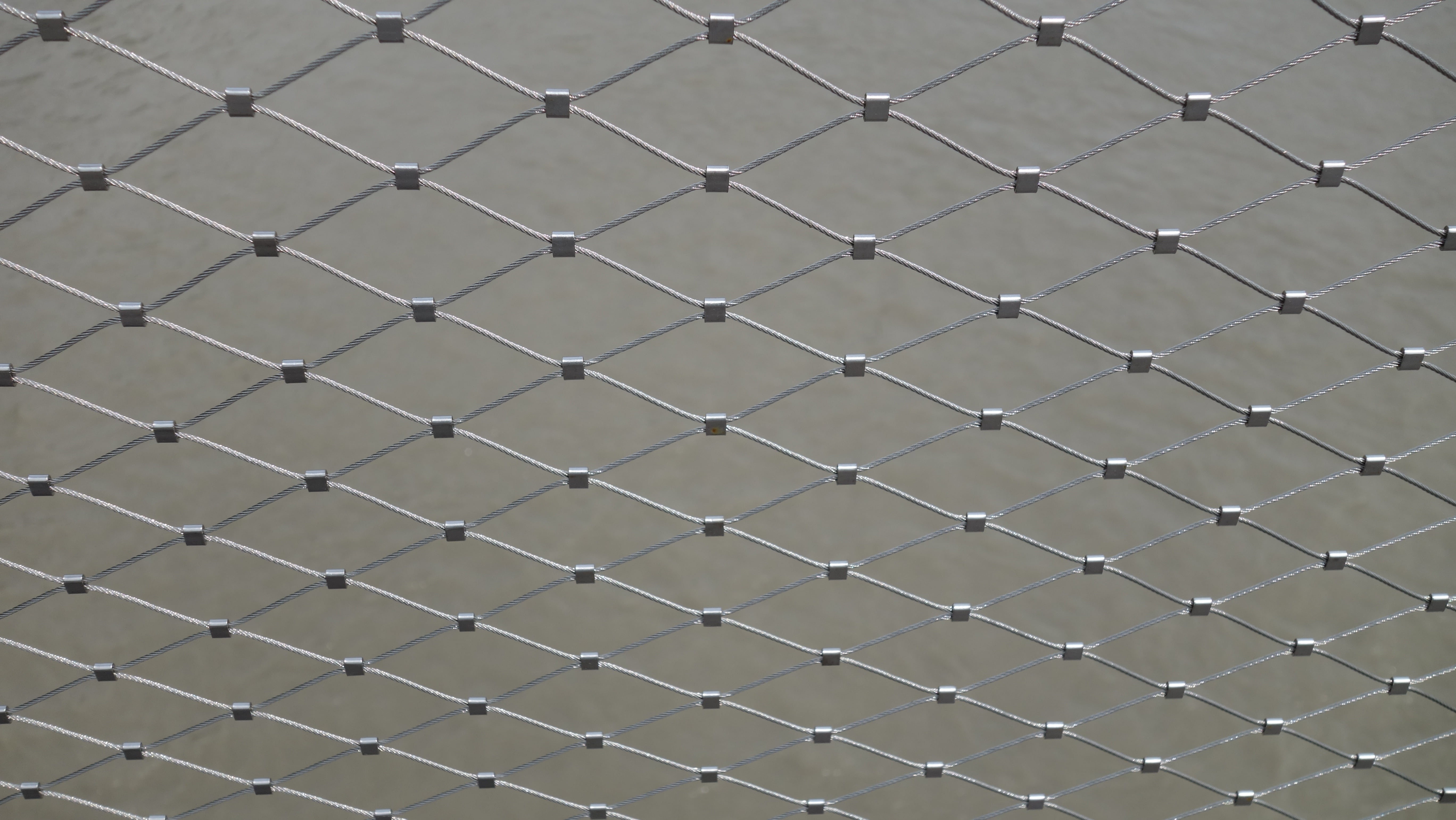 wire, railing, bridge railing, regularly, pattern, lines, geometry