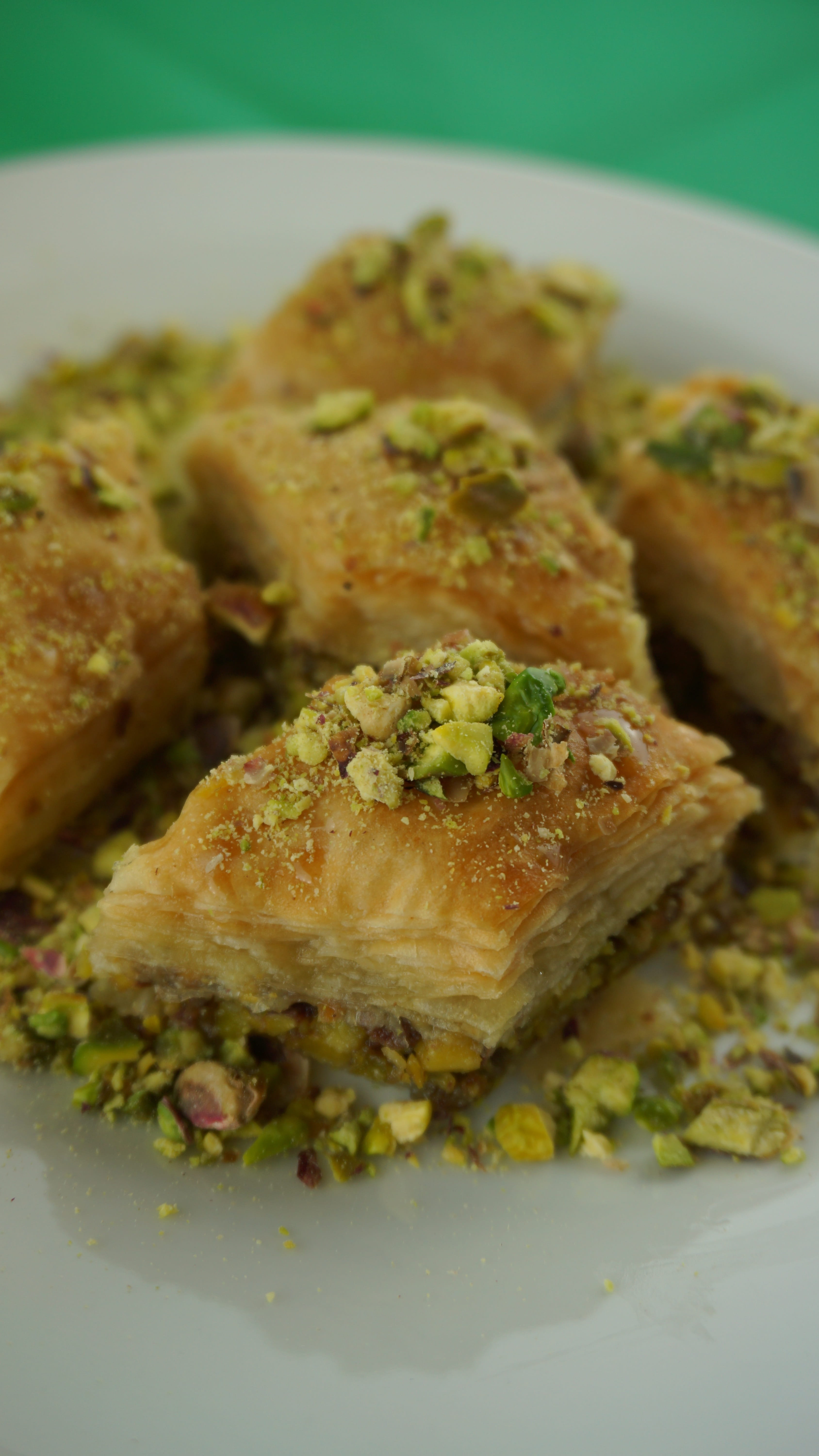 Free download | HD wallpaper: baklava with pistachios, oriental ...