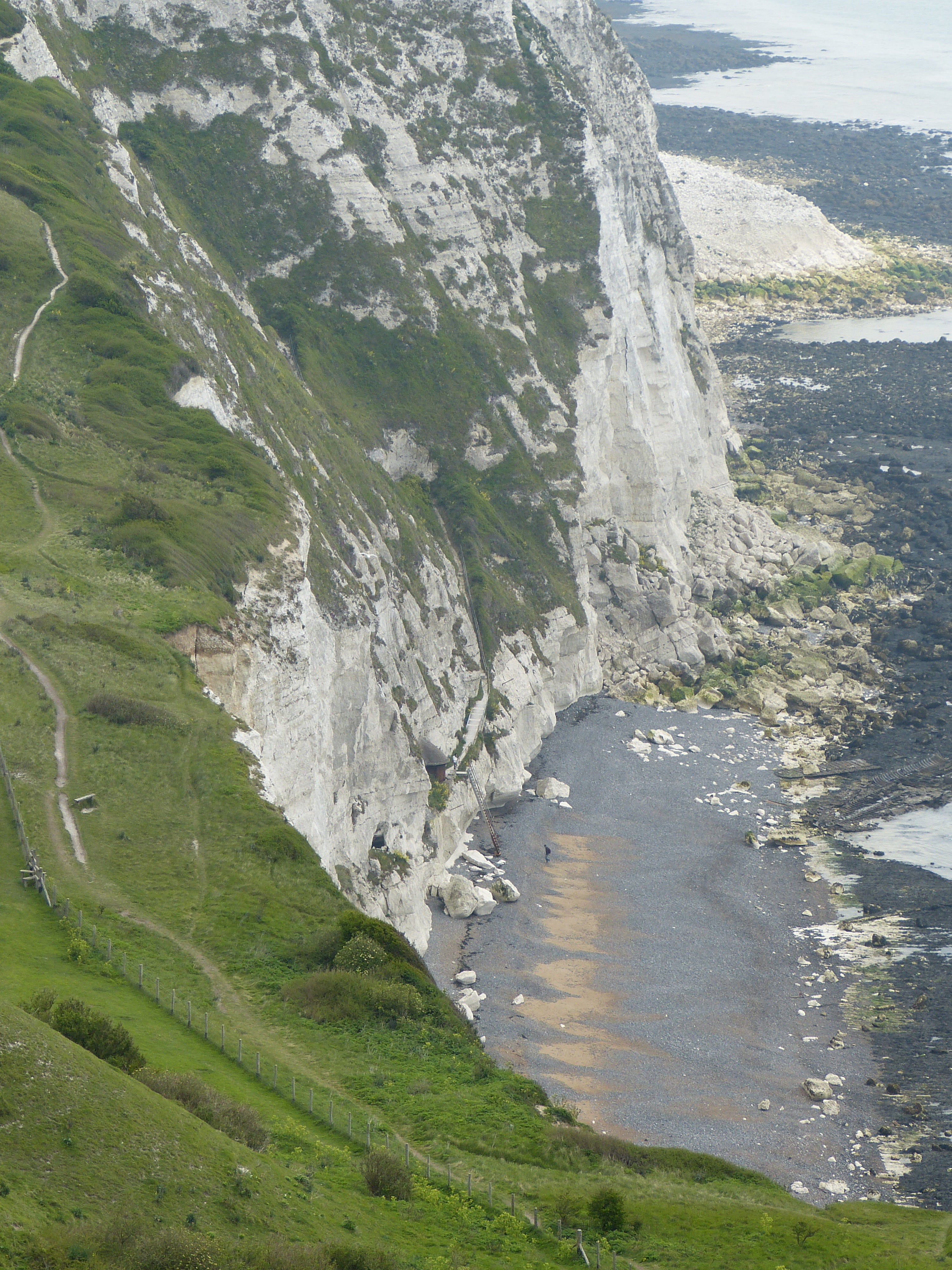 white cliffs, dover, sea, coast, beach path, away, coastal path