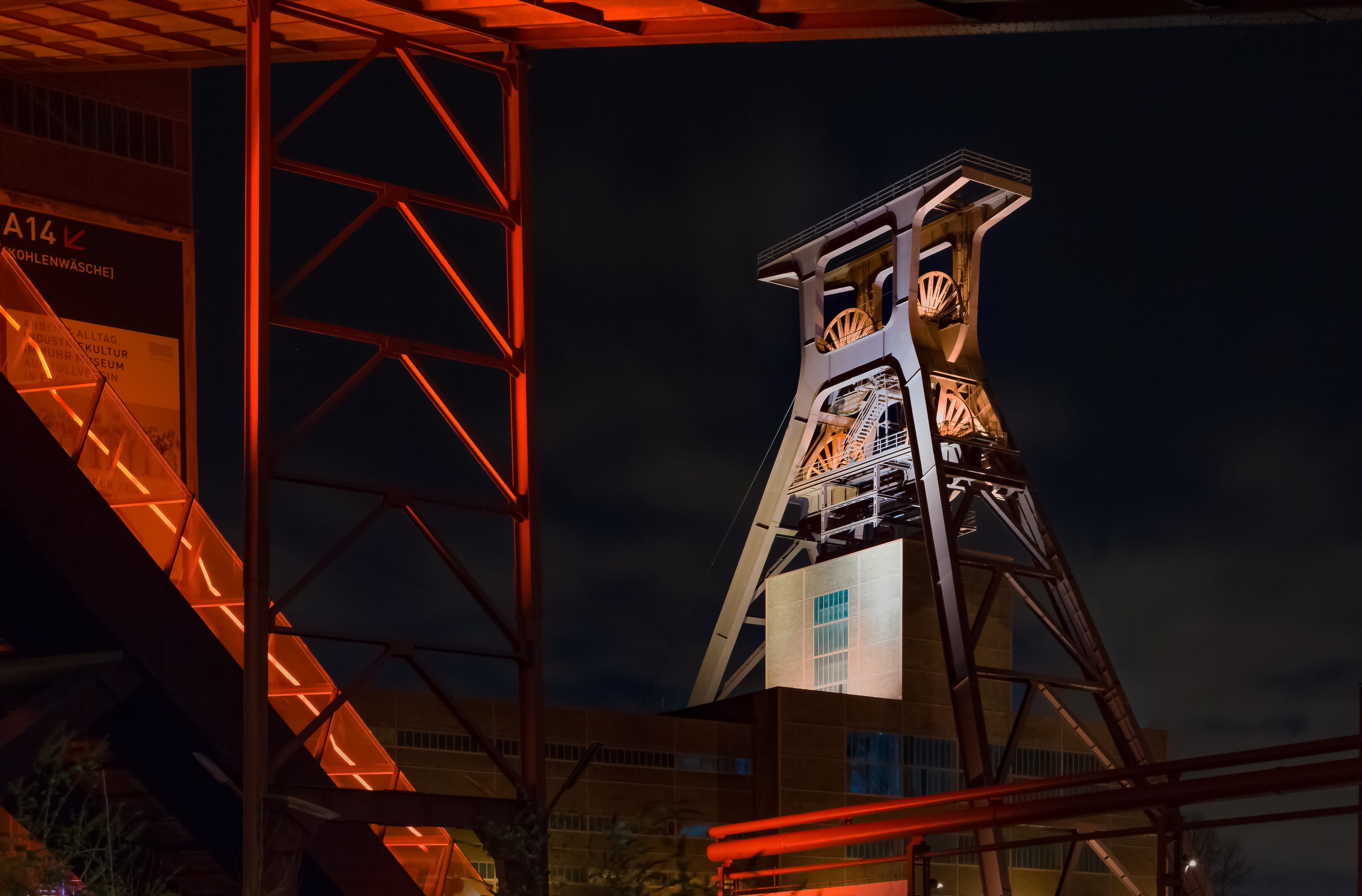 zeche zollverein, world heritage, eat, architecture, built structure