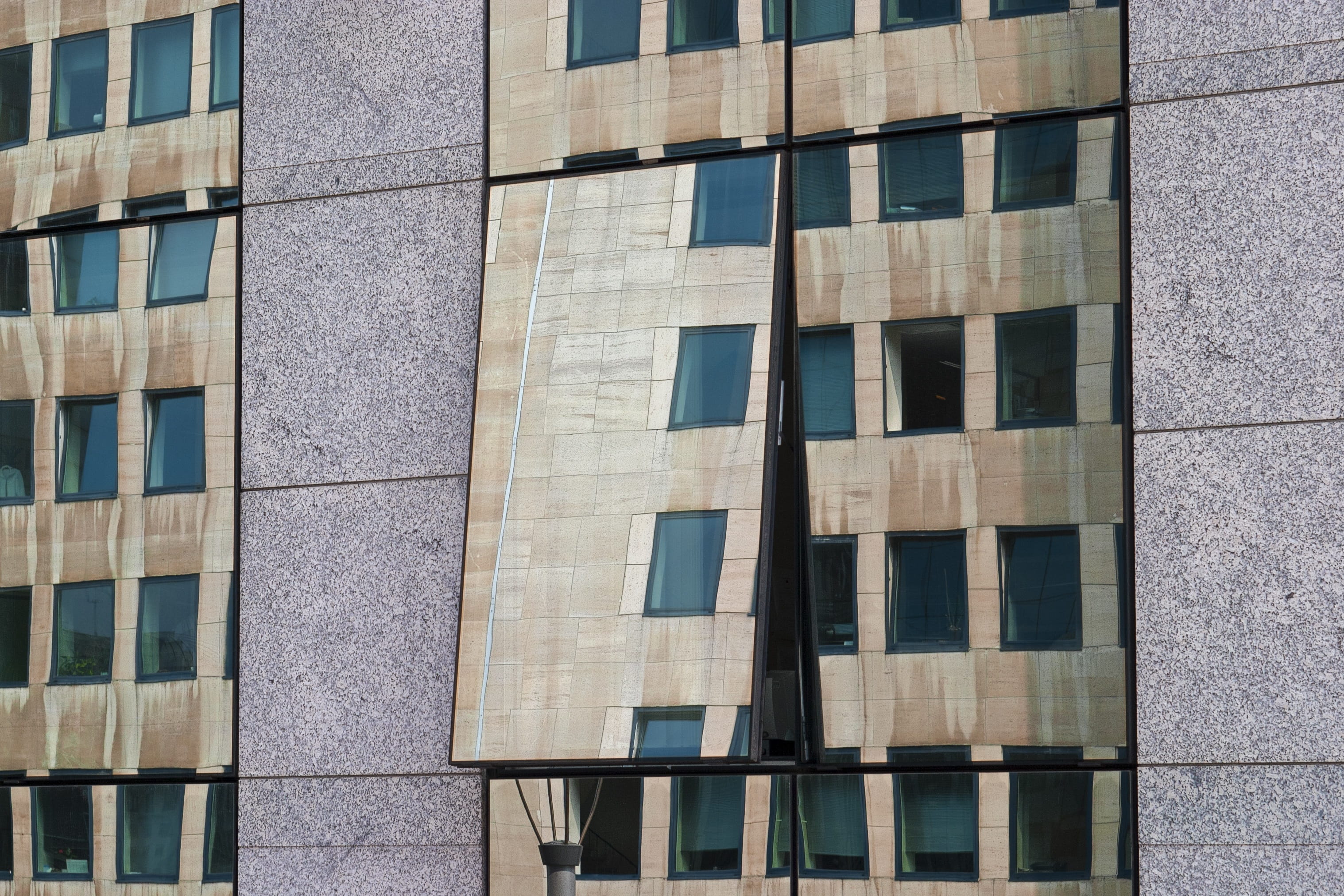 Reflection, Architecture, Windows, facade, homes, modern architecture