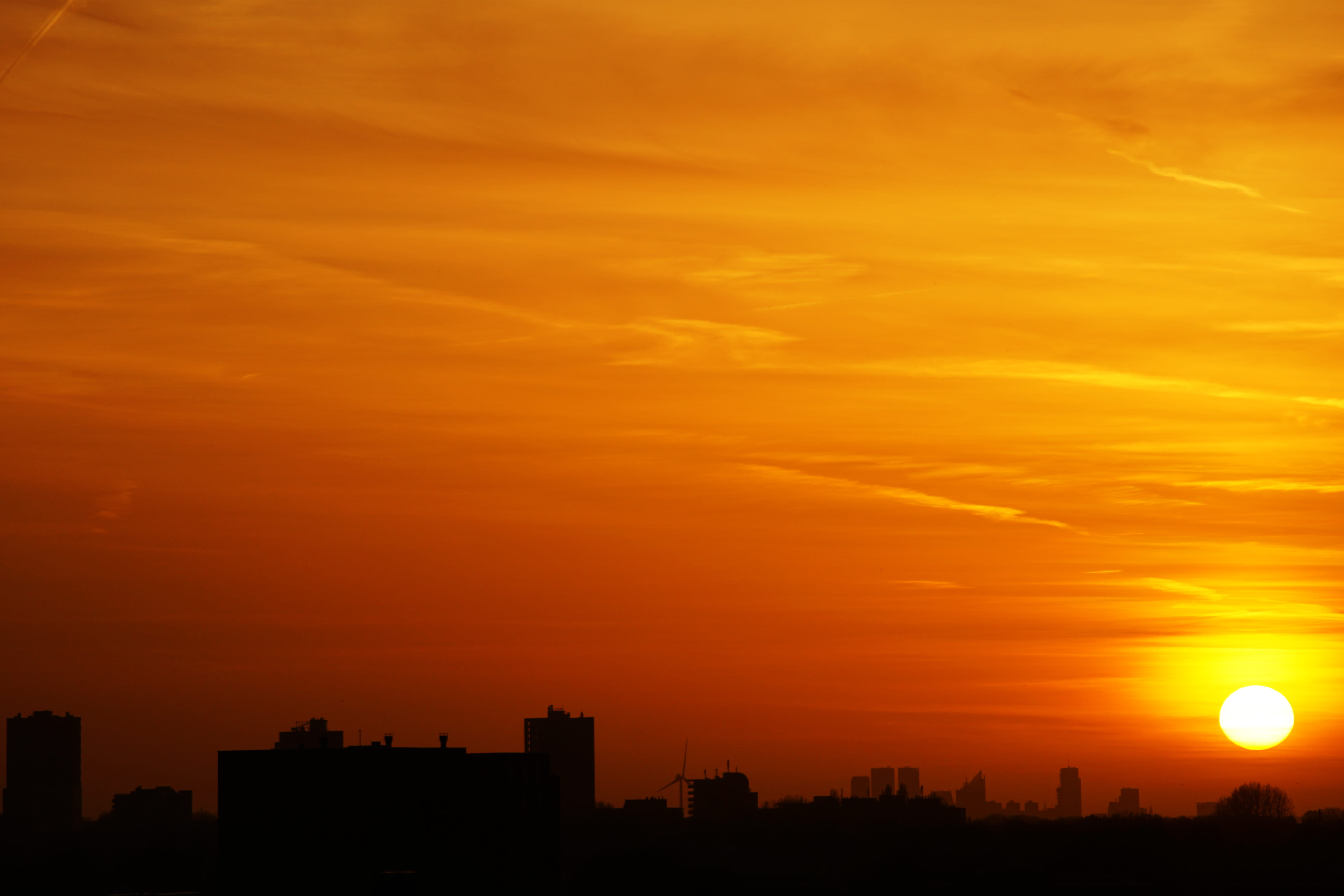 light, city, dawn, sky, backlit, bright, dramatic, dusk, outdoors