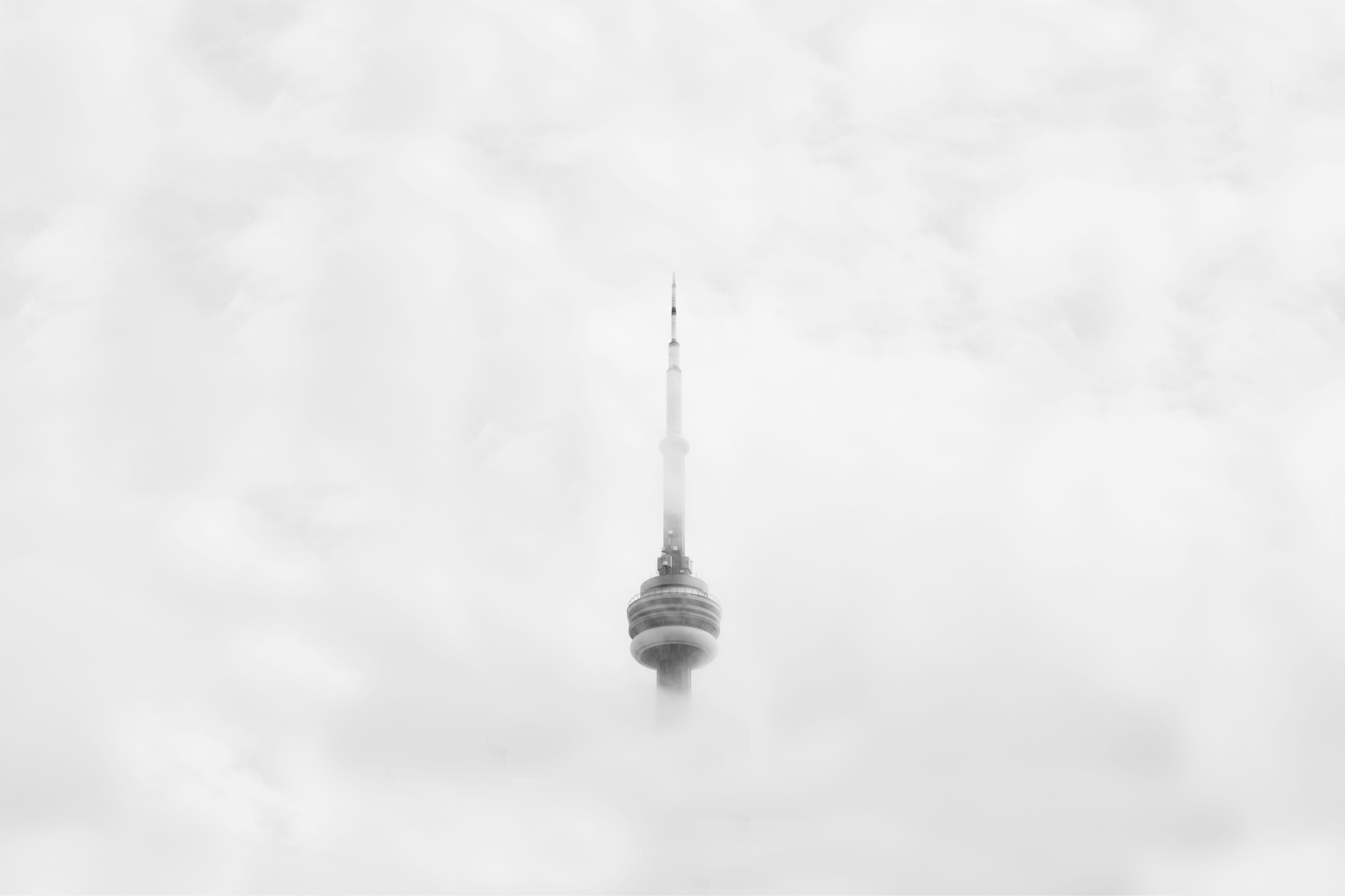 sky, clouds, tower, architecture, travel, tall - high, built structure