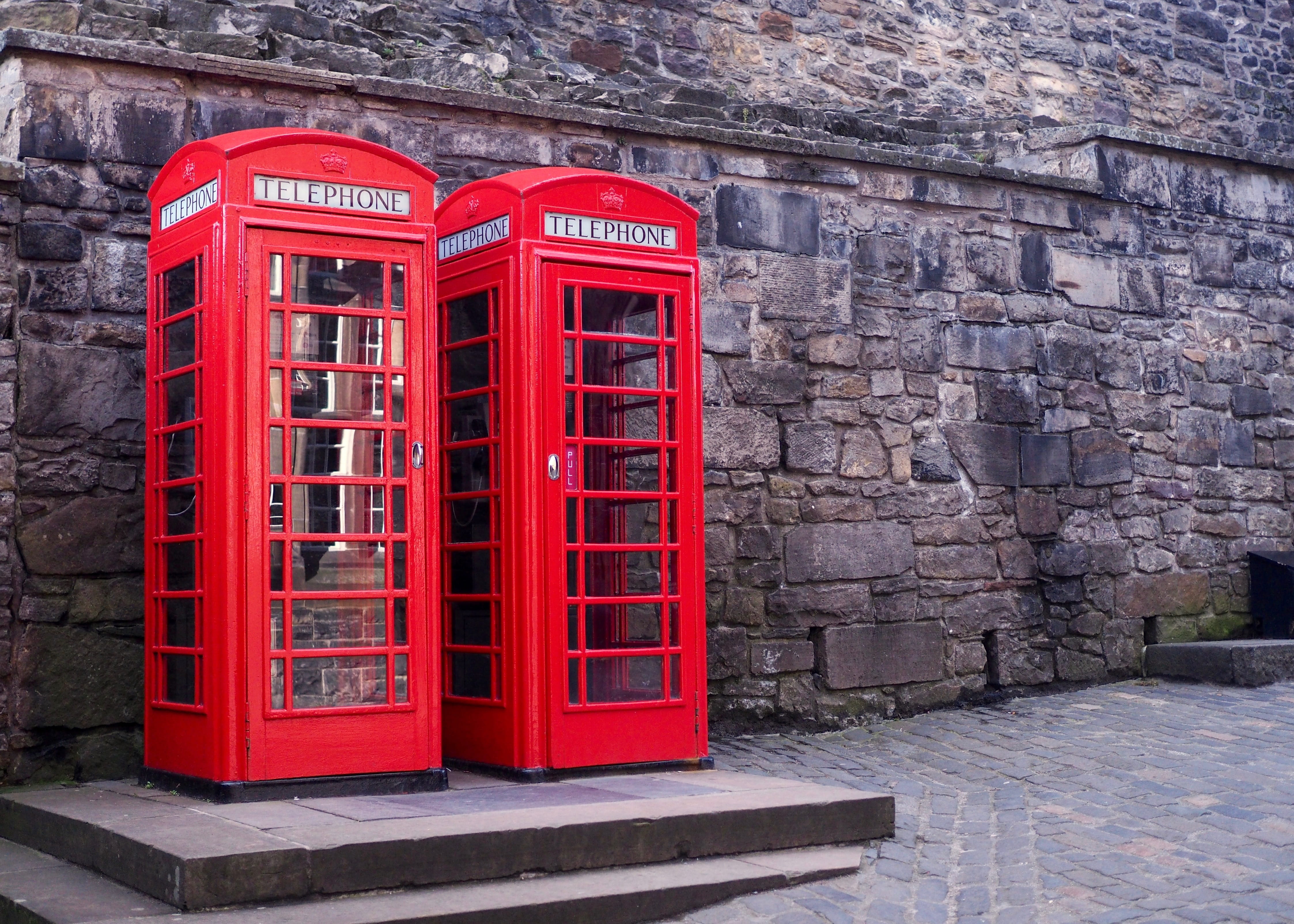 United Kingdom, Telephone Box, red telephone box, telephone Booth