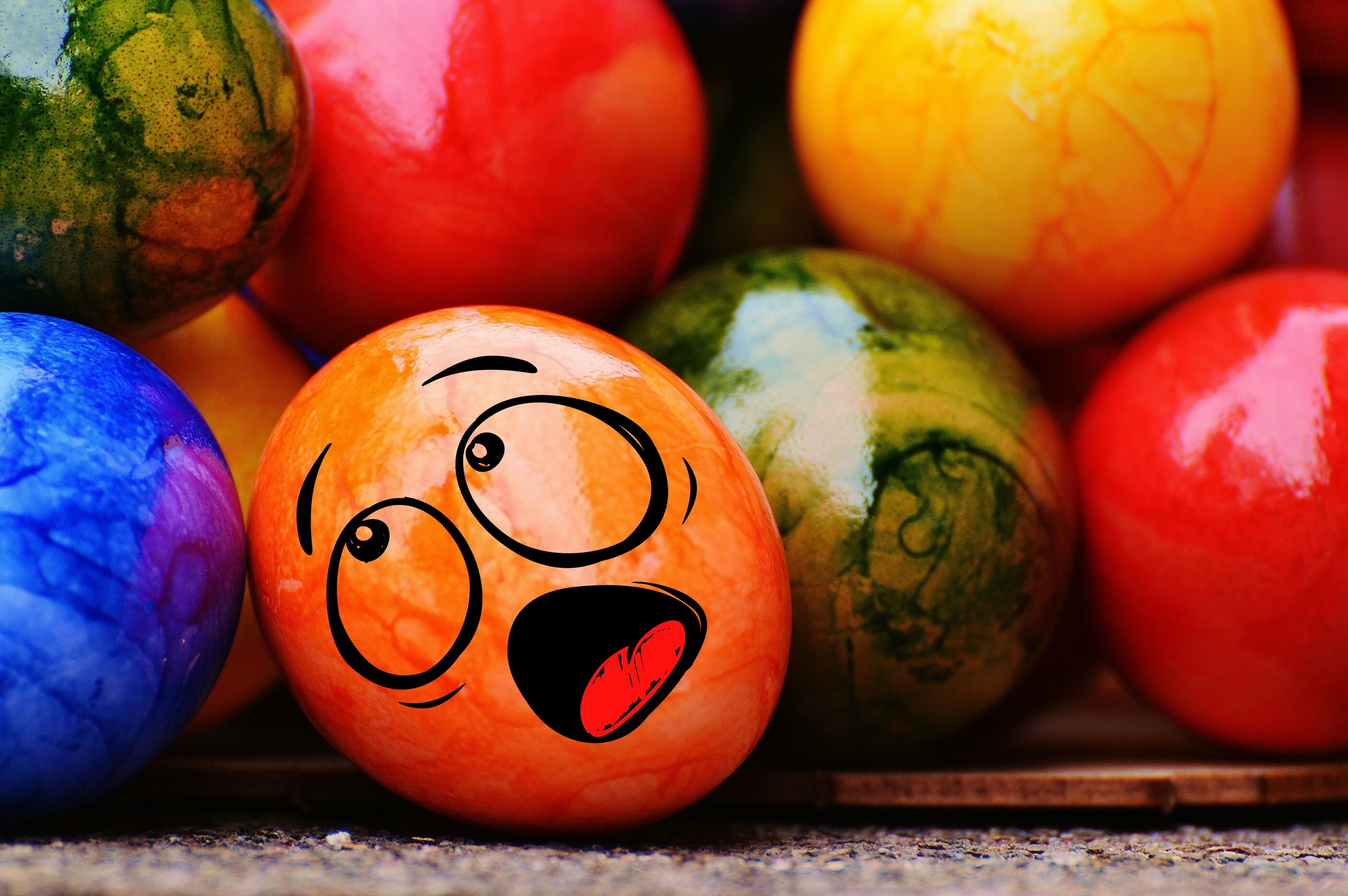 easter, easter eggs, smiley, funny, colorful, happy easter