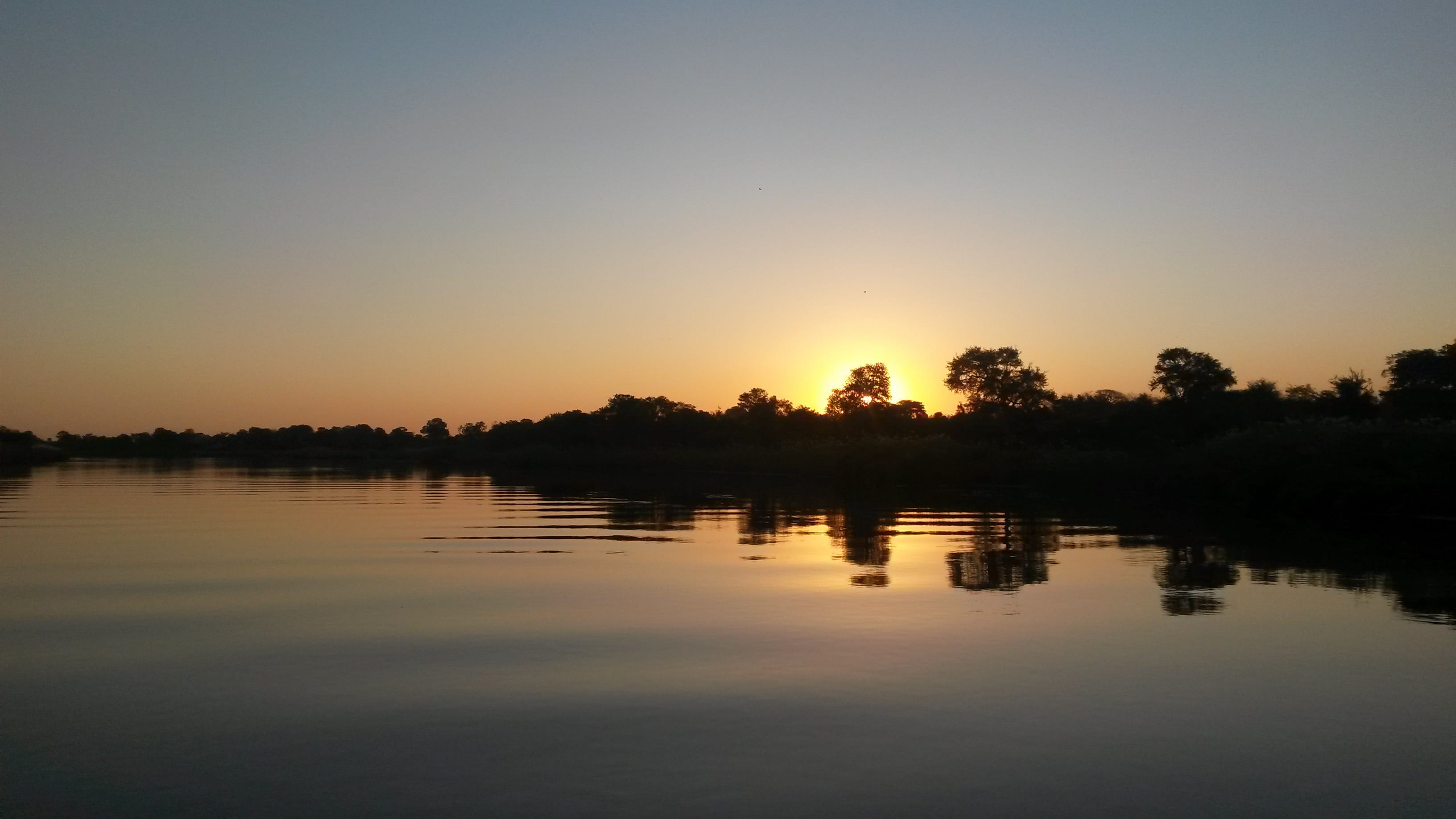 sunset, dawn, waters, reflection, sky, tranquility, scenics - nature