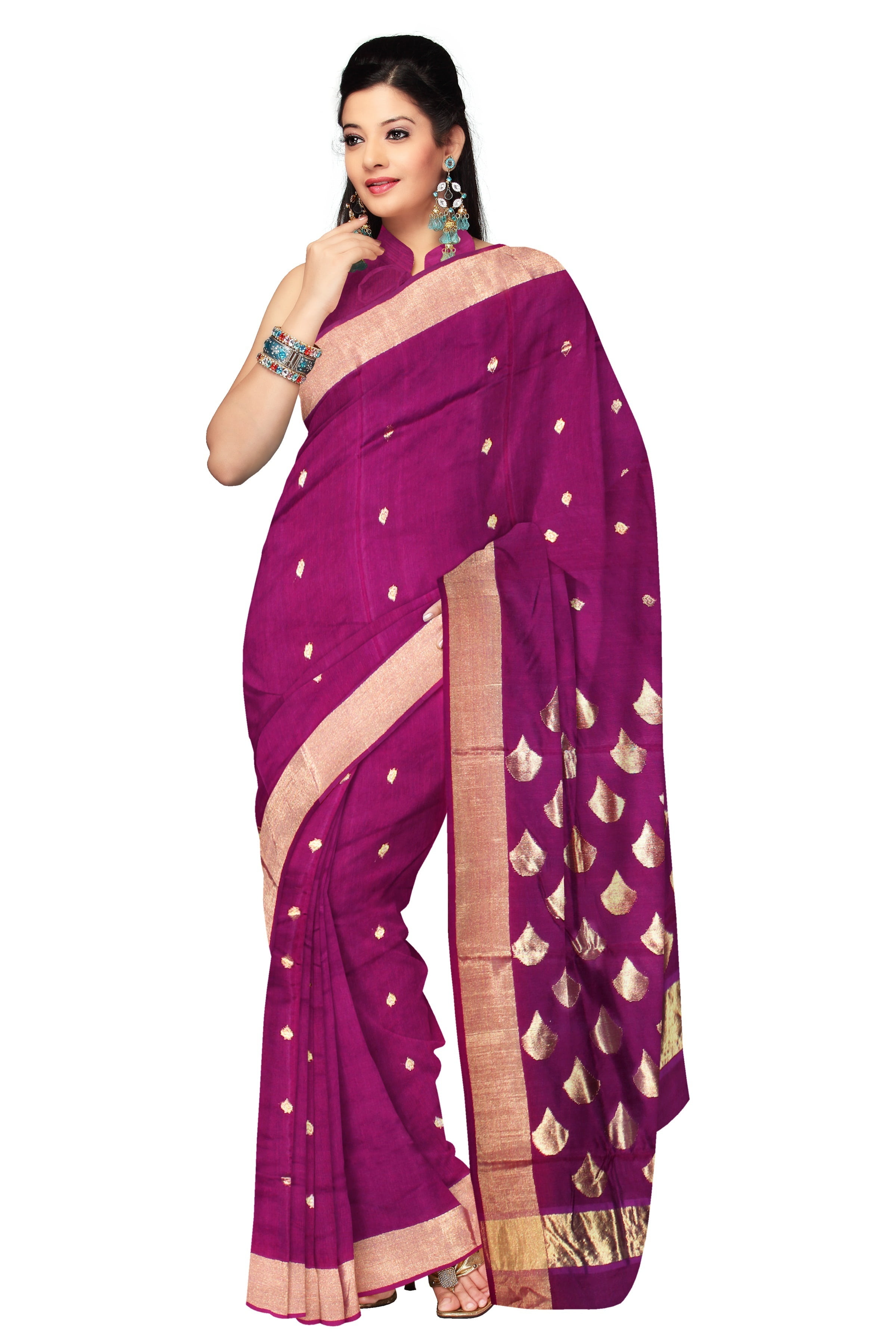 woman wearing pink sari dress, saree, fashion, silk, model, clothing