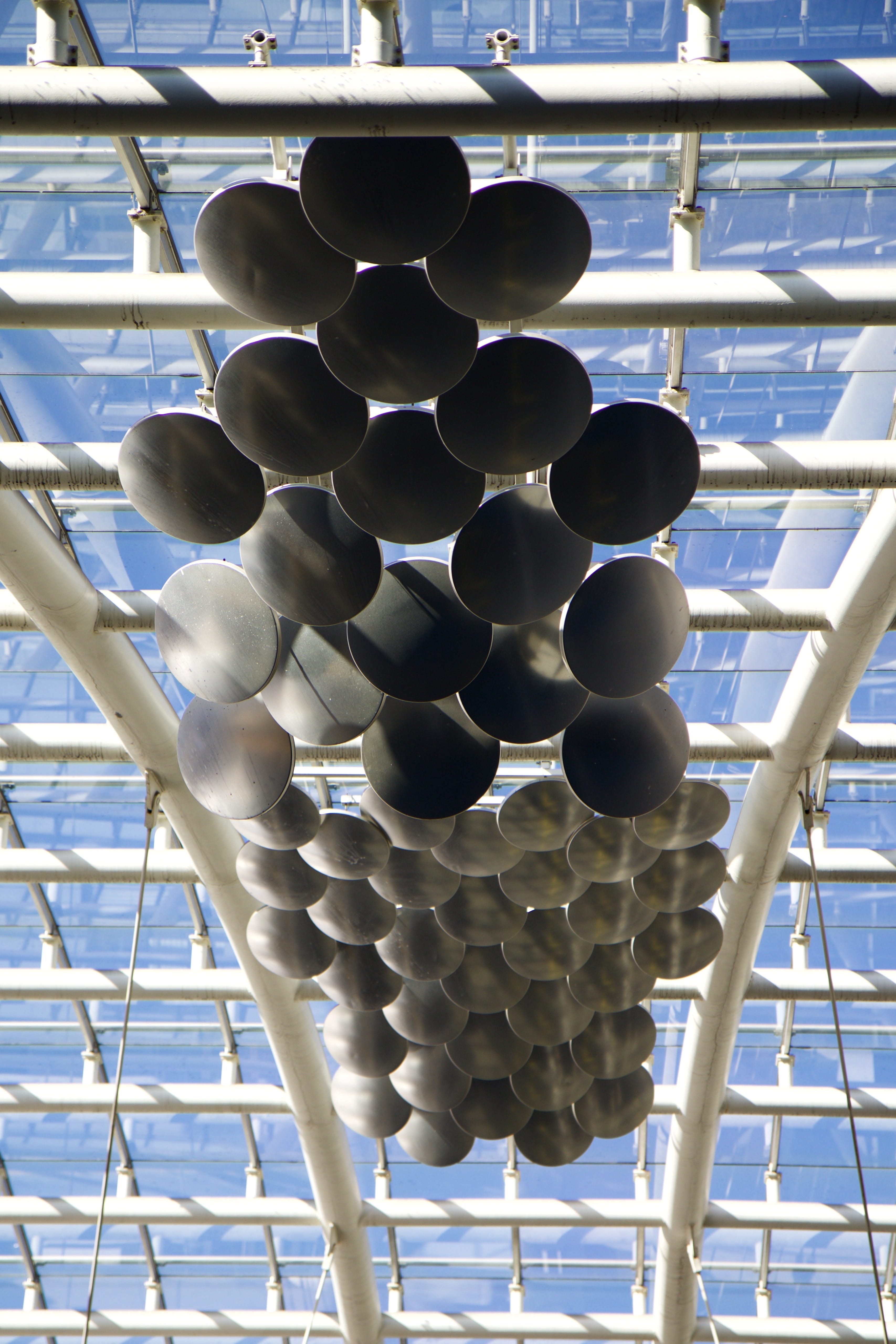 architecture, facade, metal construction, structure, pattern