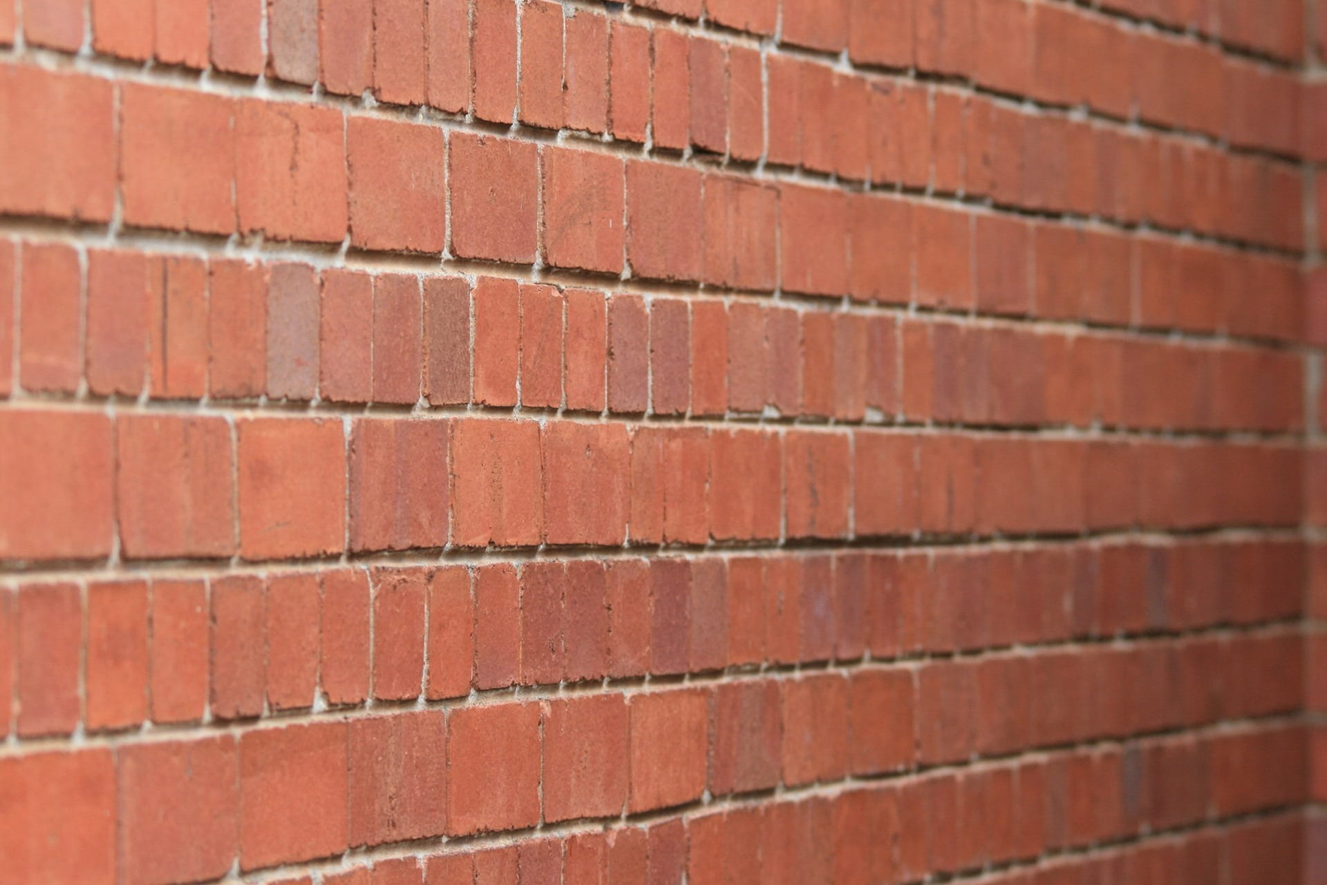 brown brick wall, red, rows, pattern, block, brickwork, construction