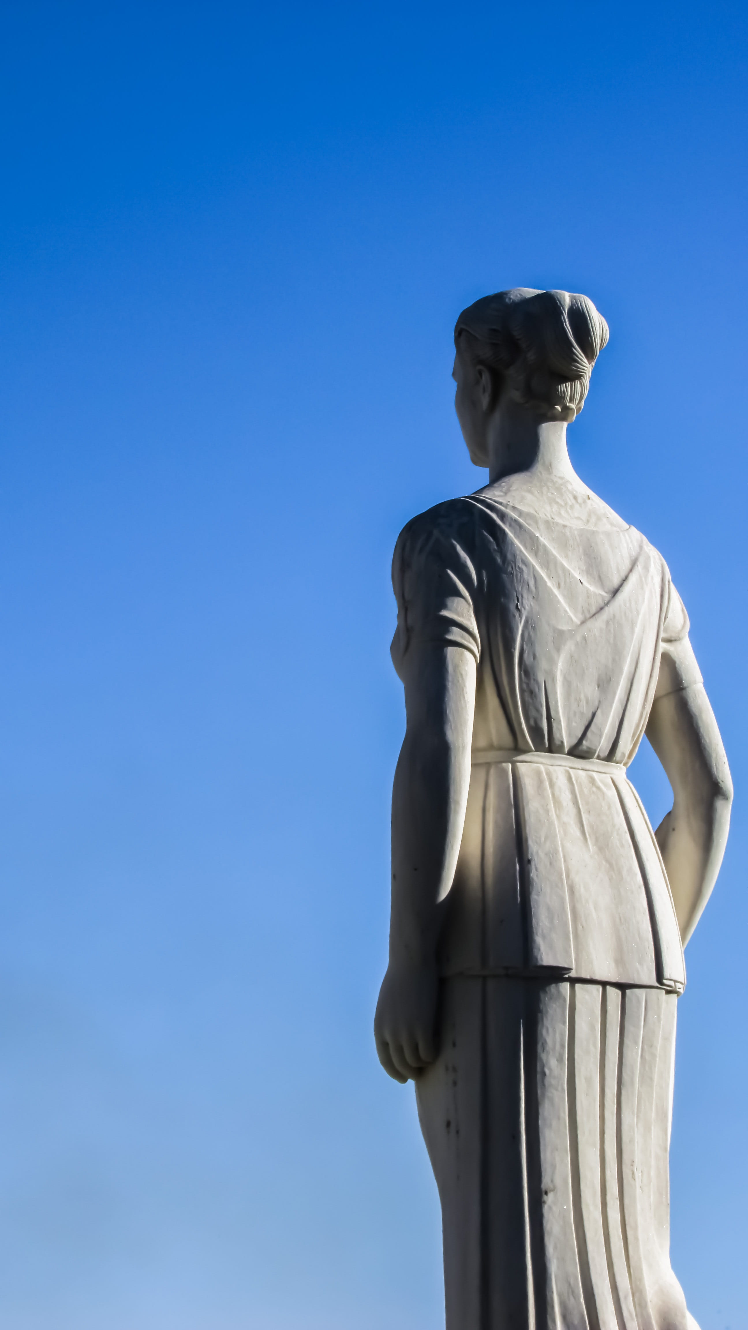 Statue, Sculpture, Woman, Monument, greek, greece, skiathos